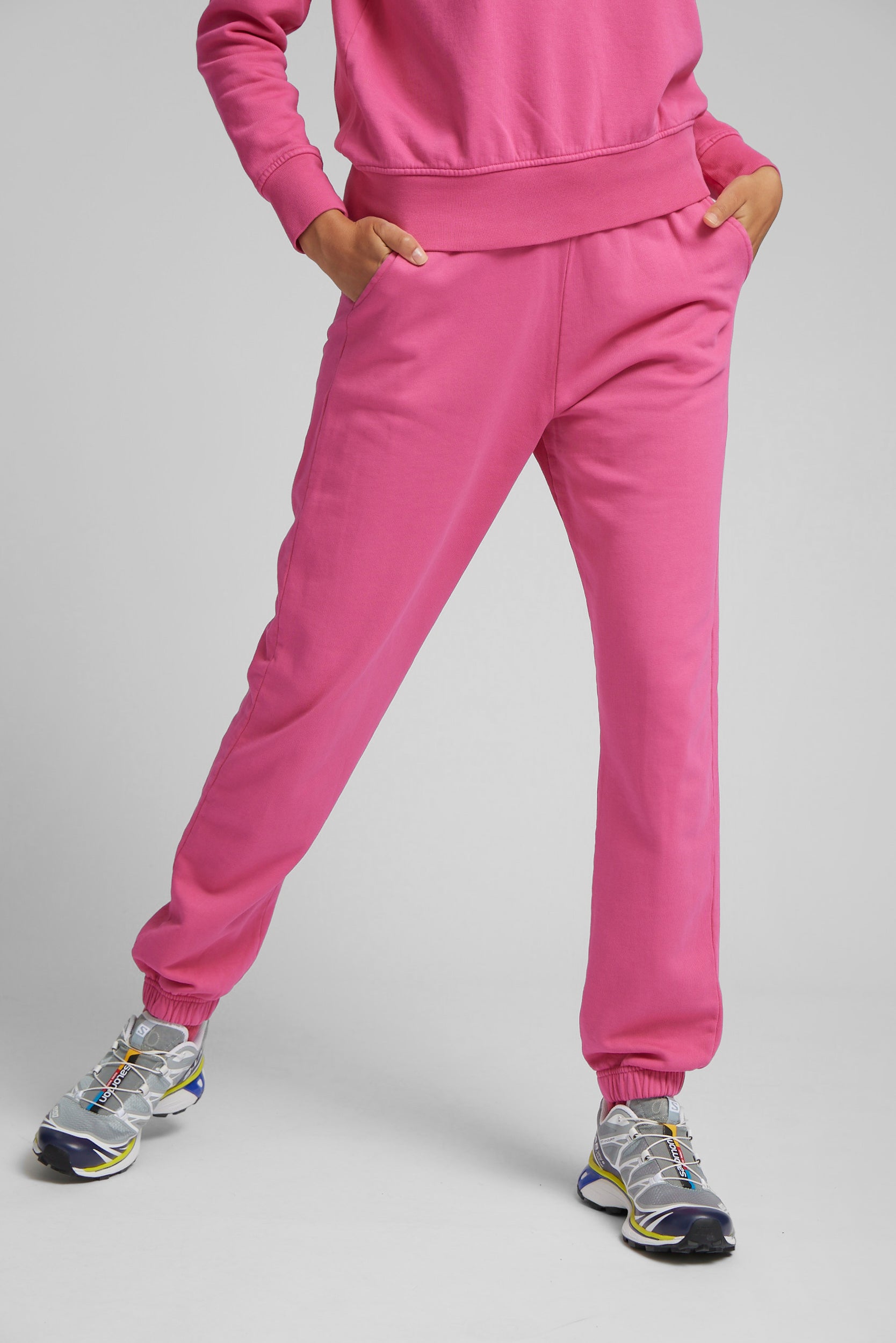 Organic Sweatpants - Bubblegum Pink