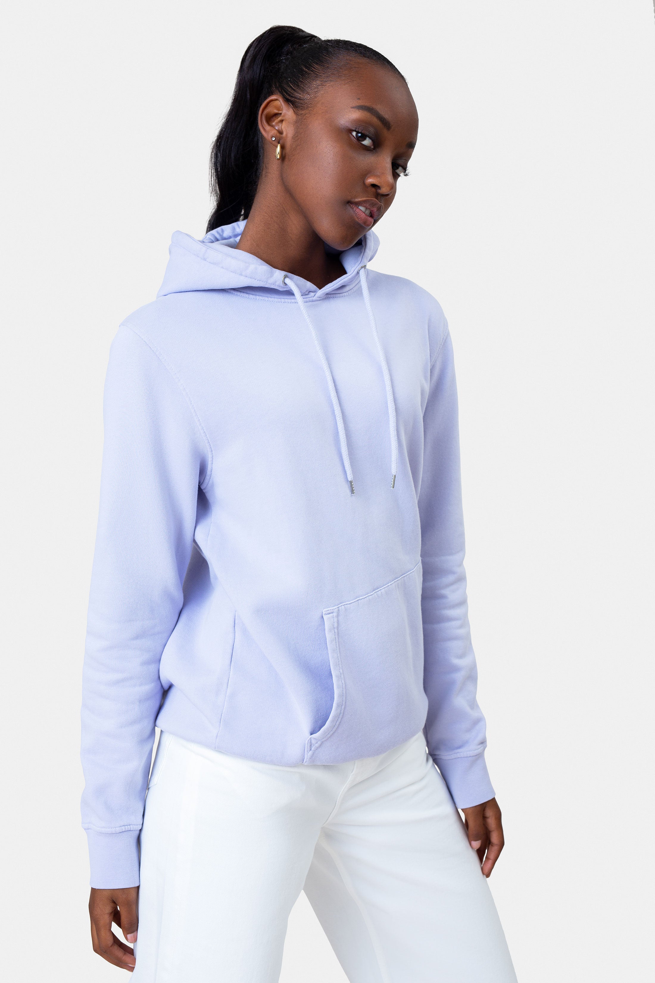 Classic Organic Hood - Pearly Purple