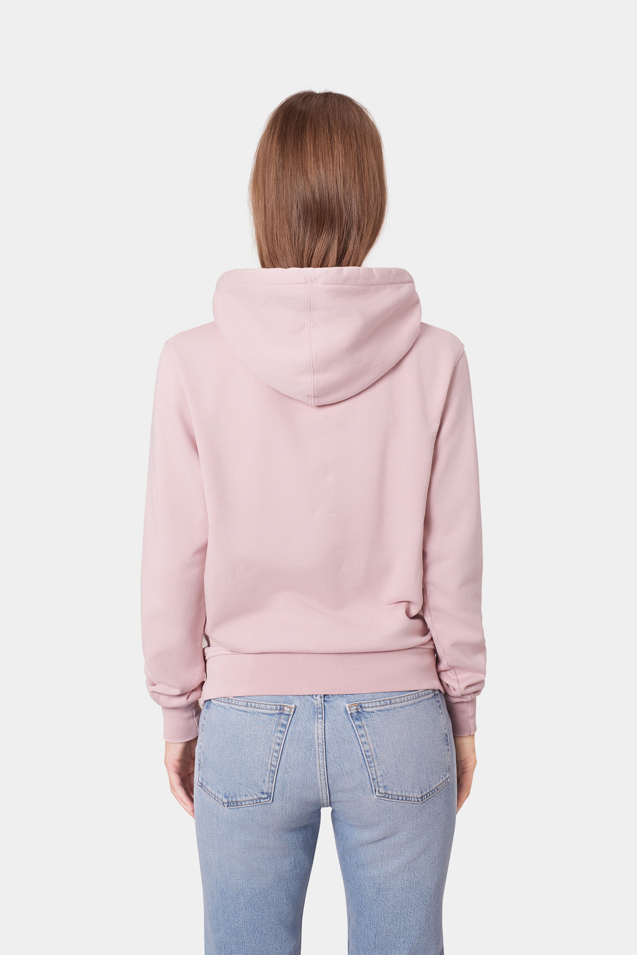 Classic Organic Hood - Faded Pink