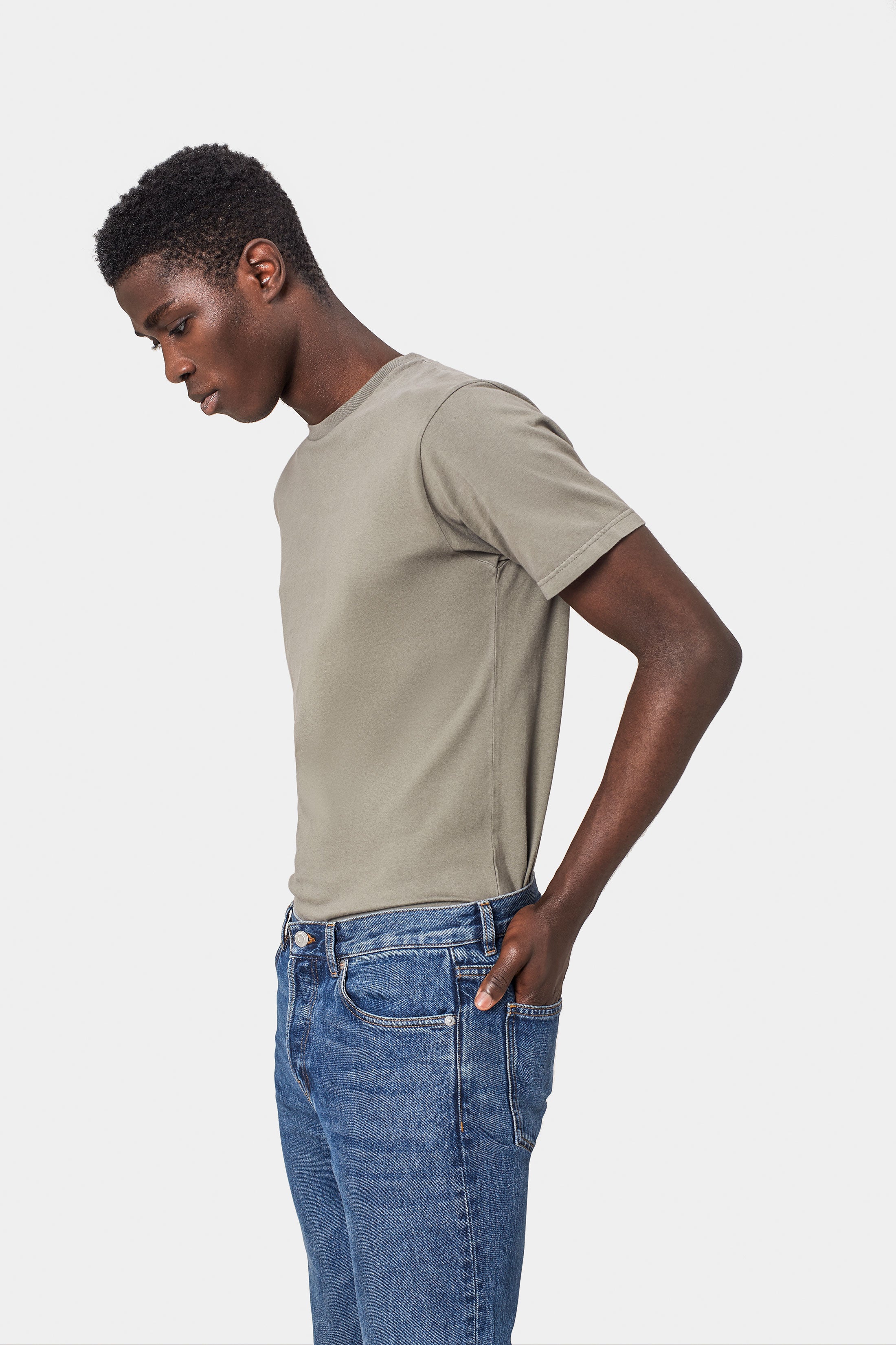 Classic Organic Tee - Oyster Grey