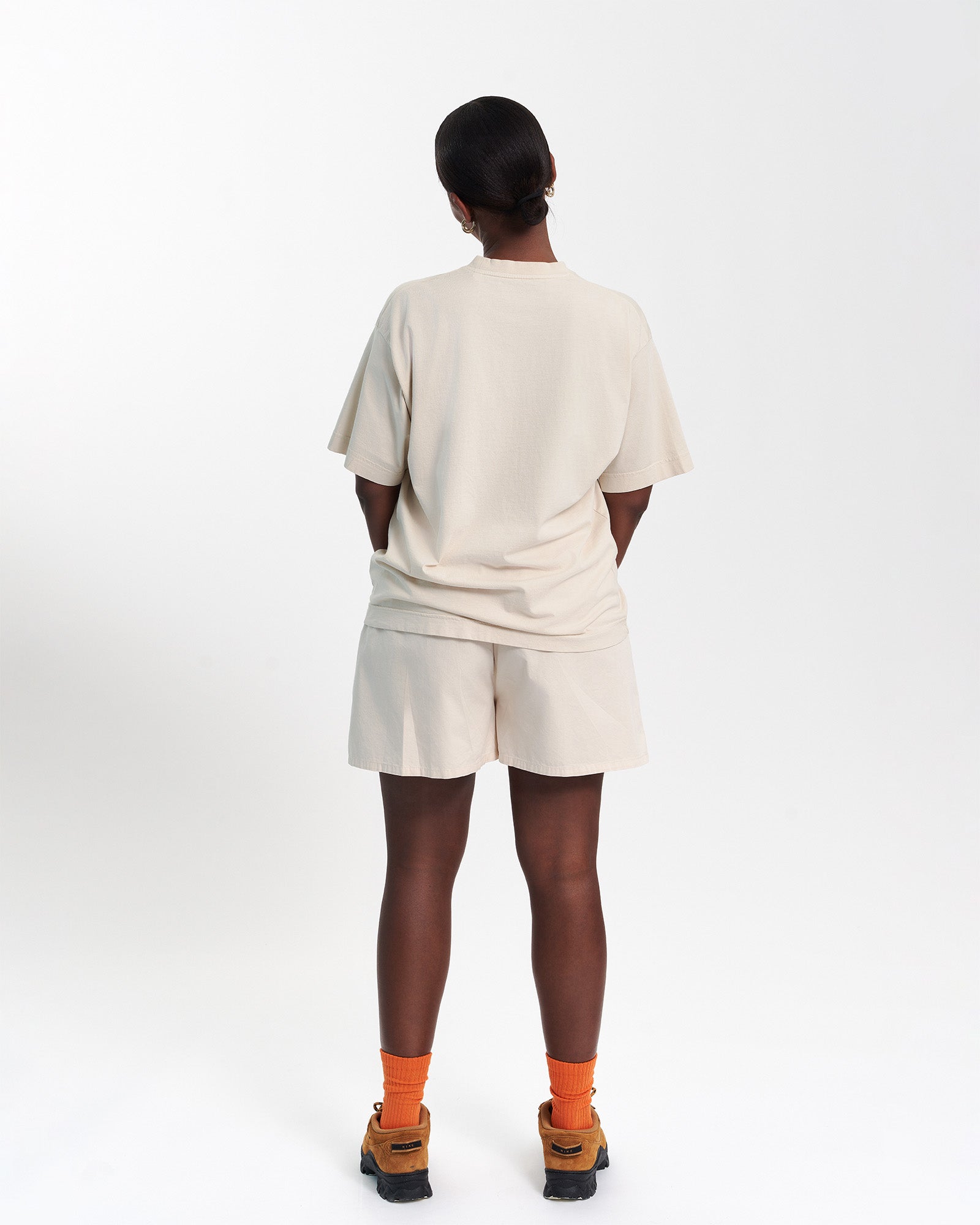 Oversized Organic T-Shirt - Sunny Orange