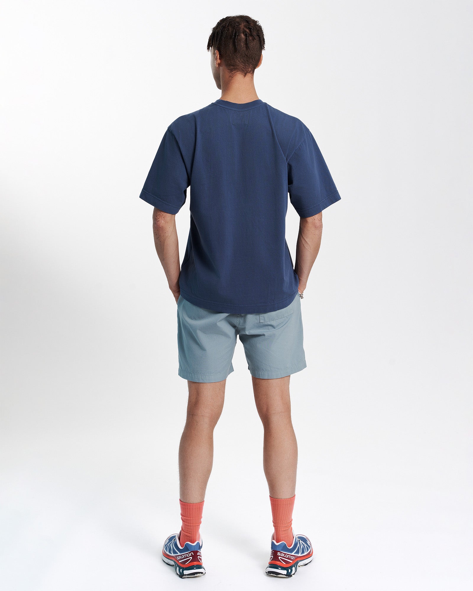 Oversized Organic T-Shirt - Light Aqua