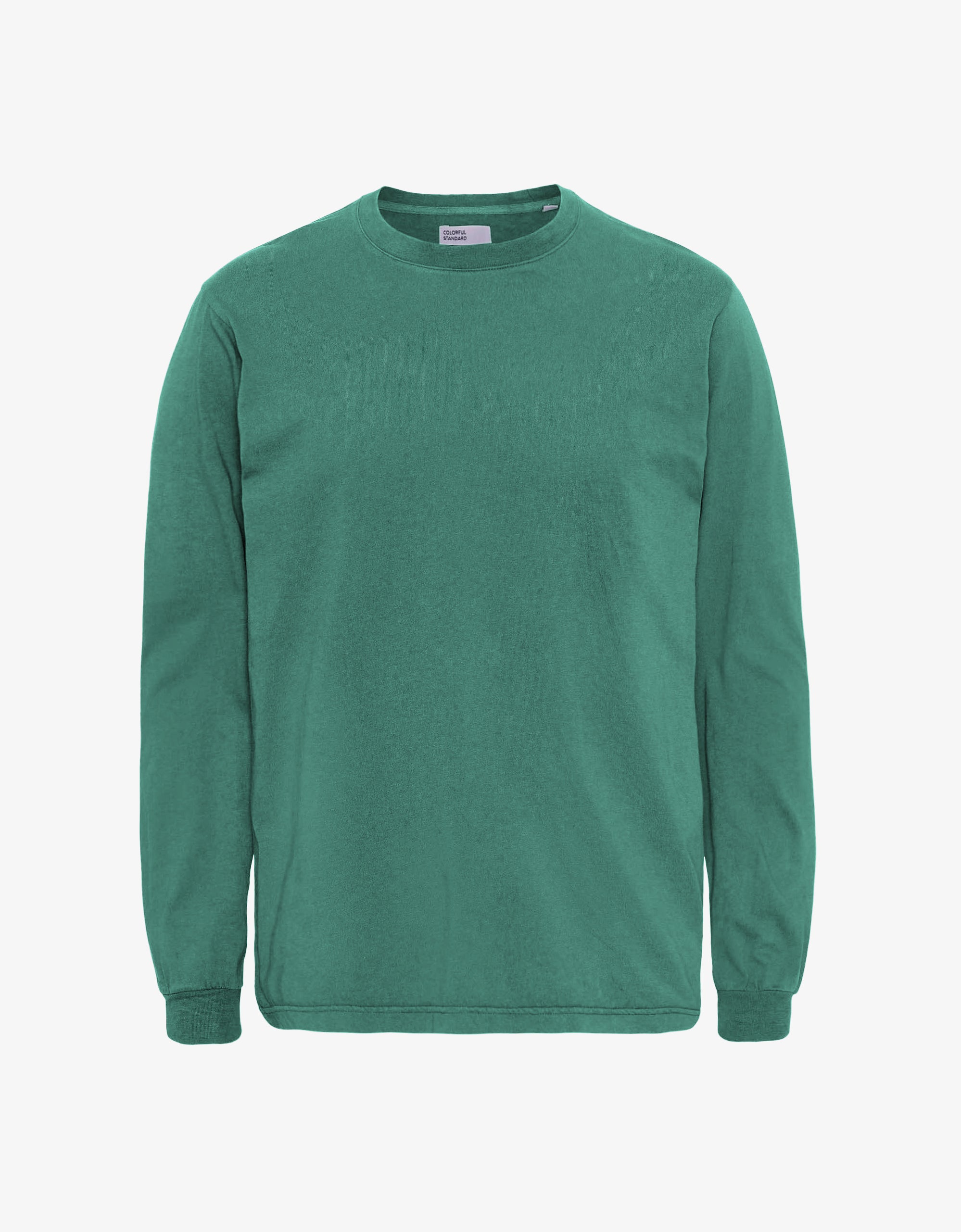 Oversized Organic LS T-shirt - Pine Green