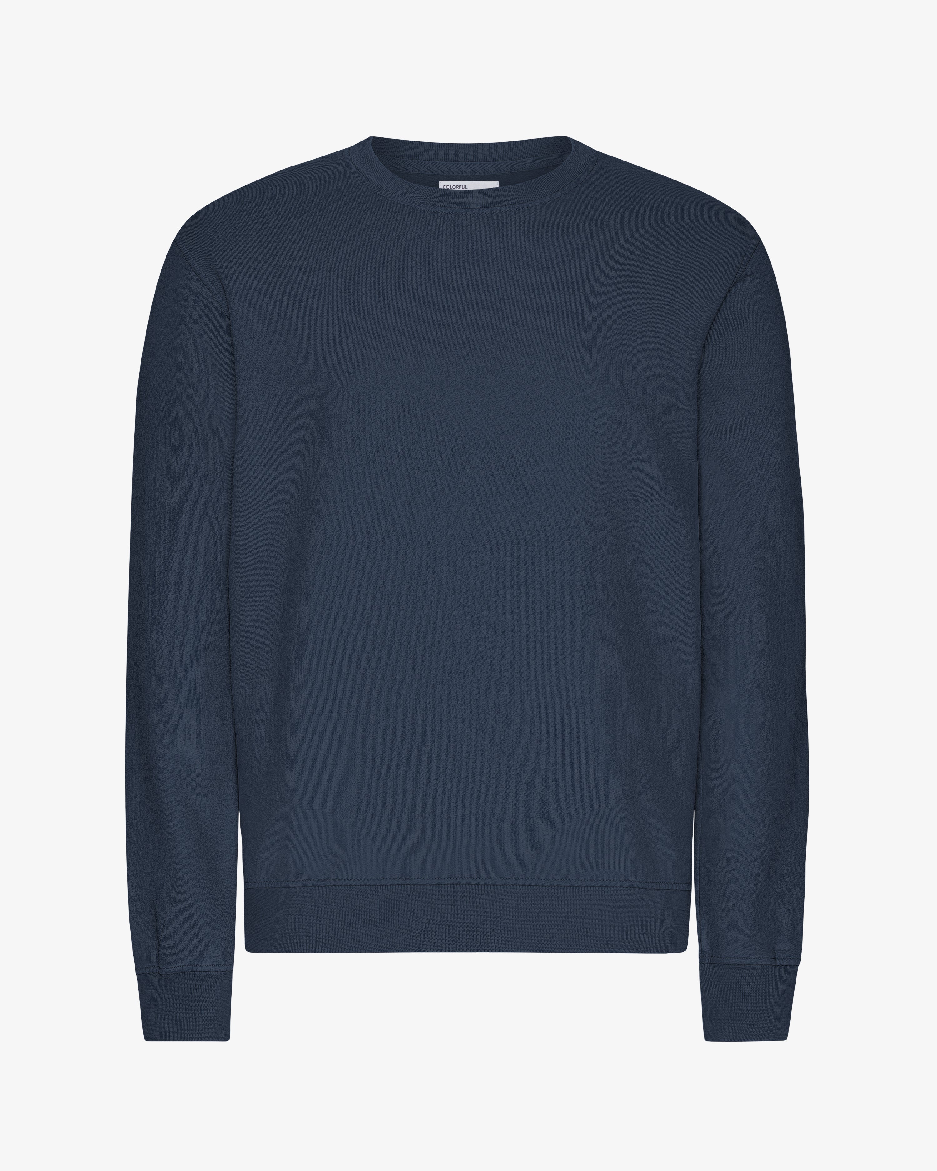 Classic Organic Crew - Petrol Blue