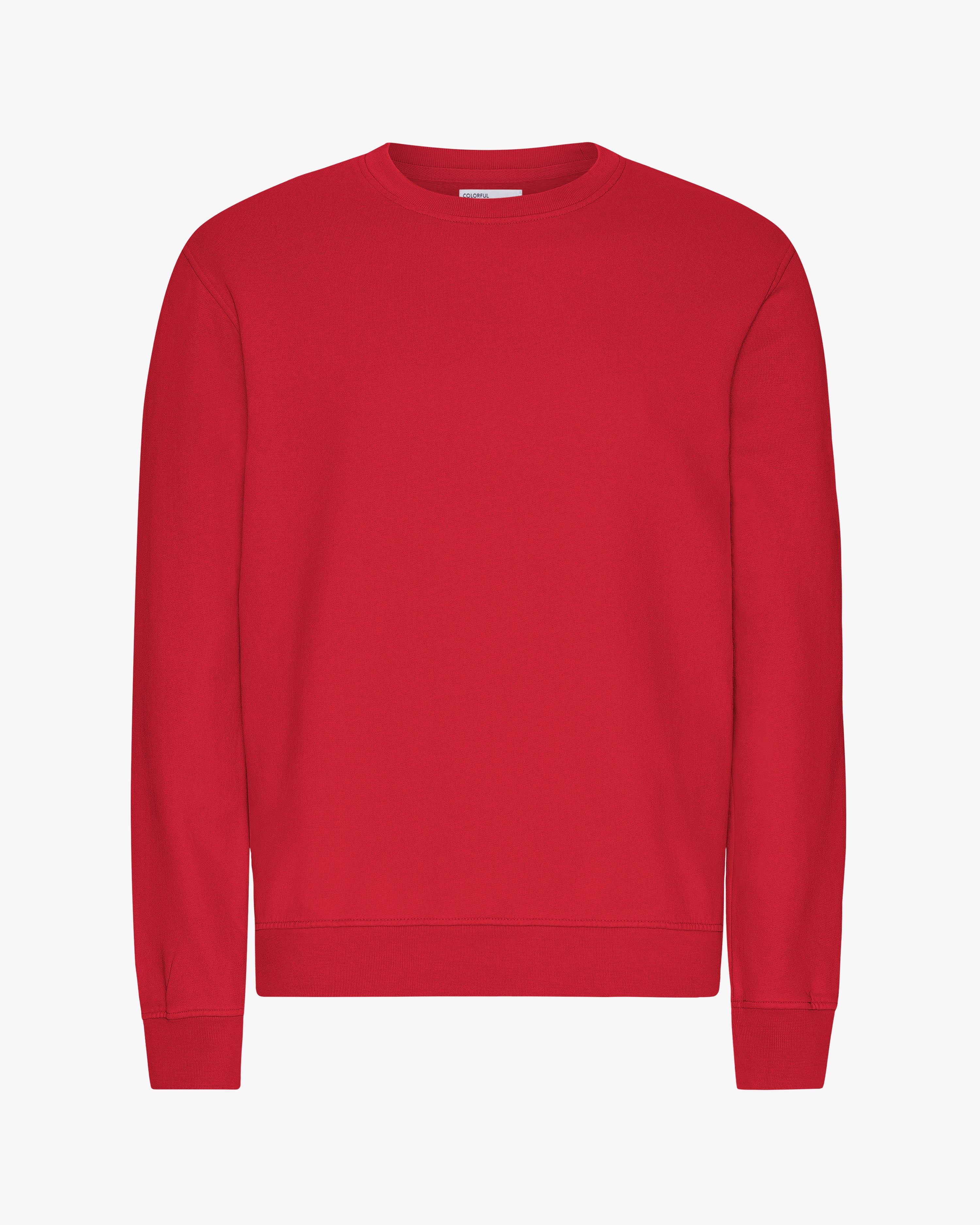 Classic Organic Crew - Scarlet Red