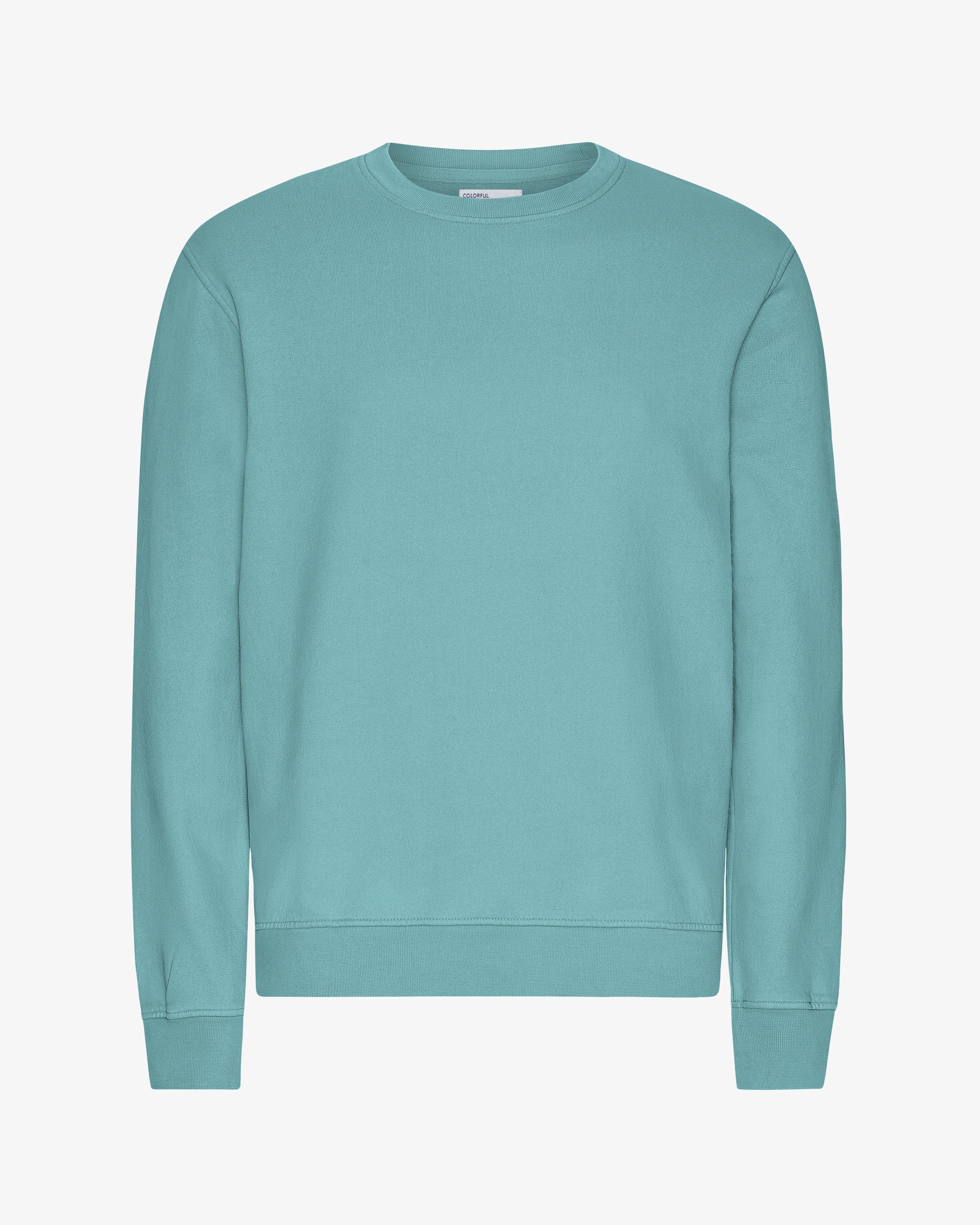 Classic Organic Crew - Teal Blue