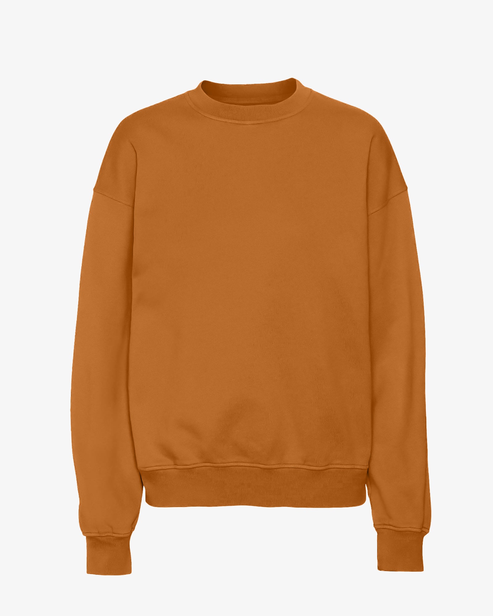 Organic Oversized Crew - Ginger Brown