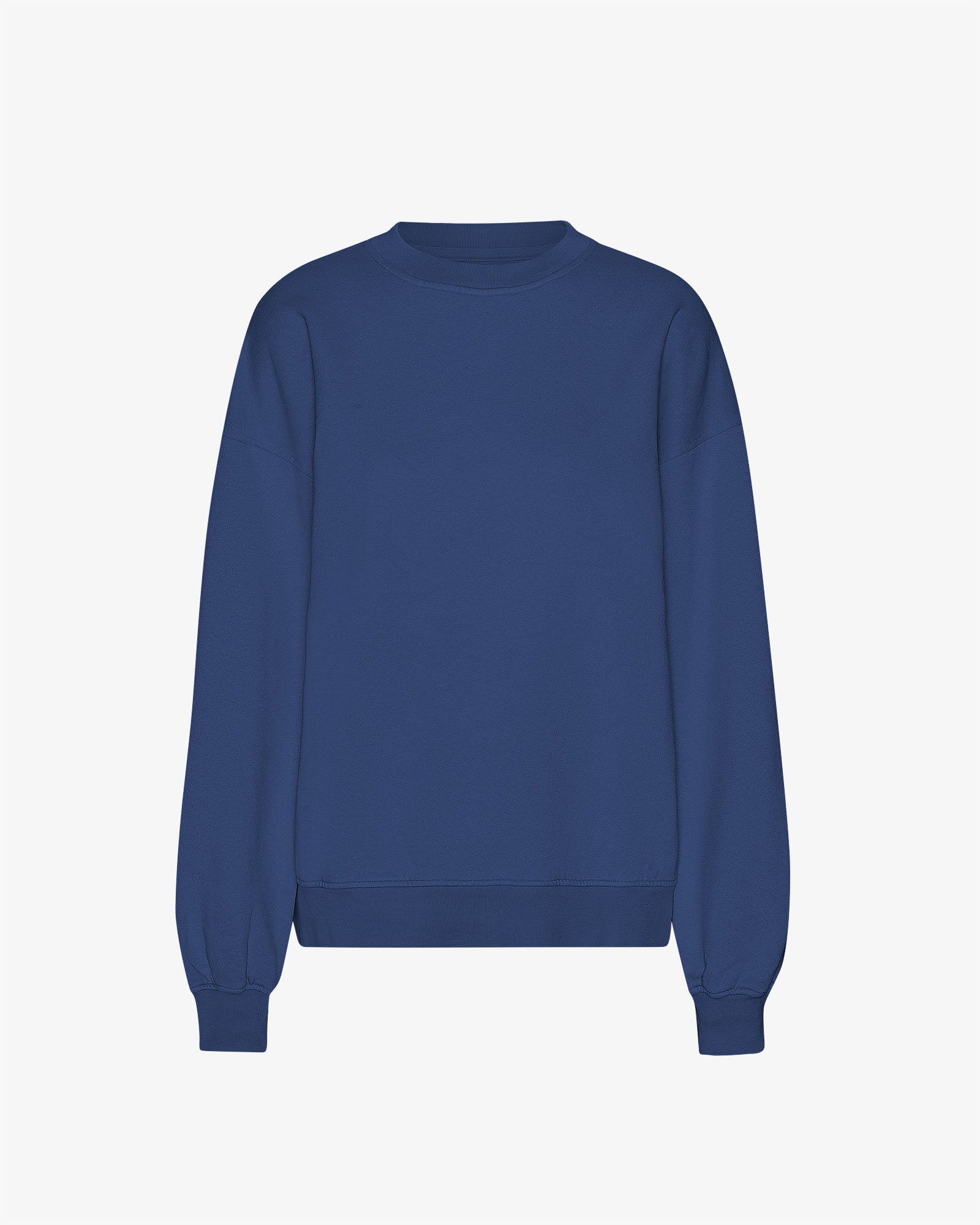 Organic Oversized Crew - Marine Blue