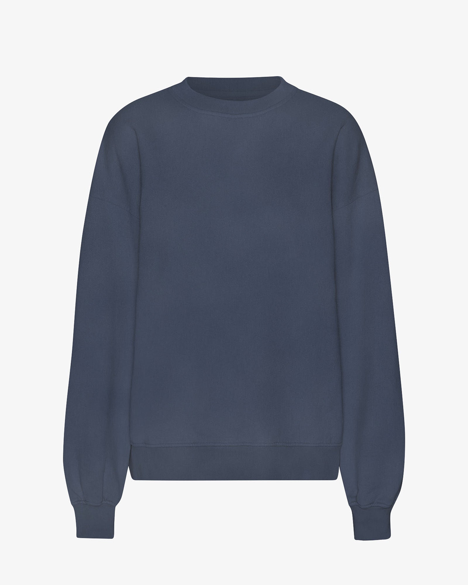 Organic Oversized Crew - Neptune Blue