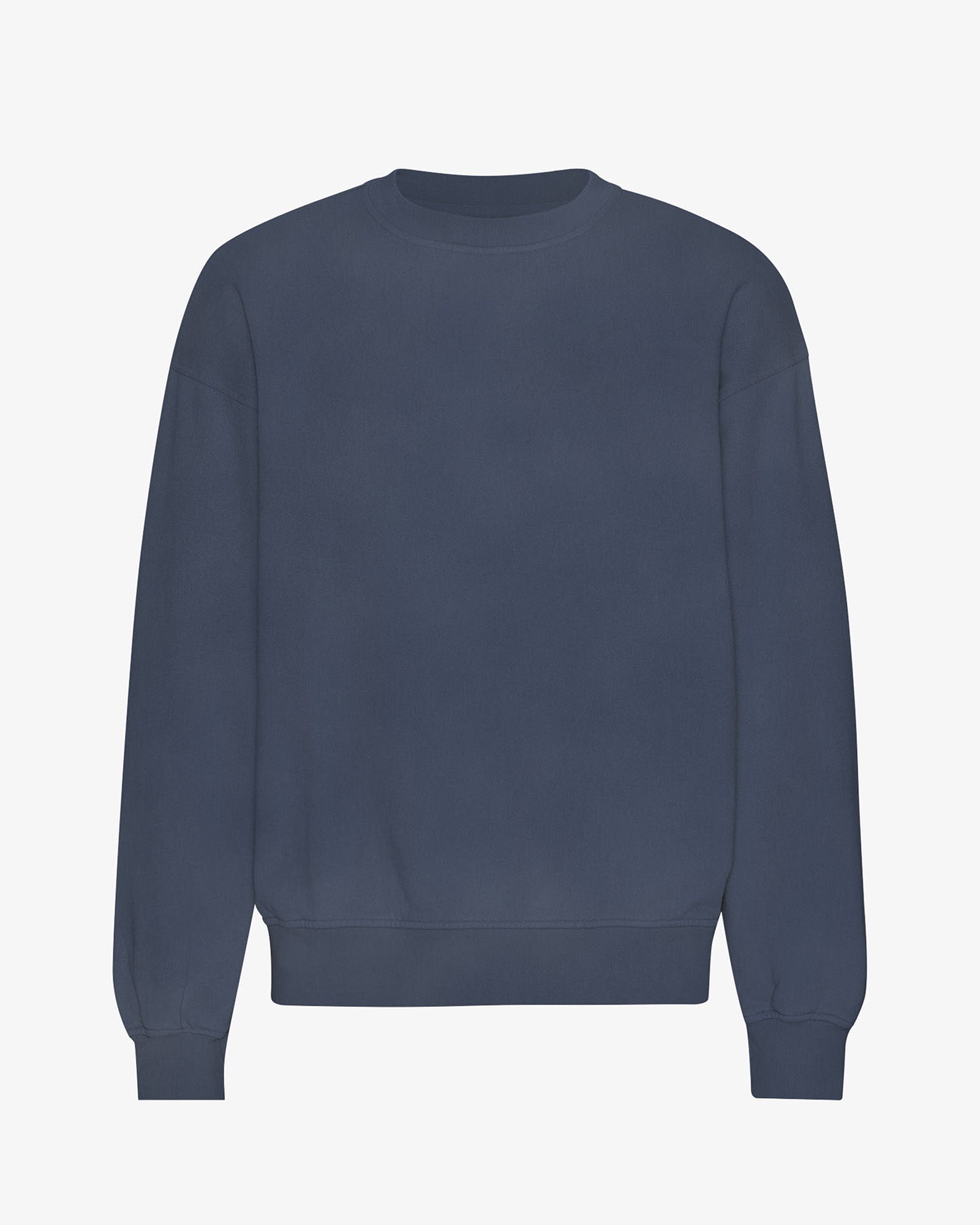 Organic Oversized Crew - Neptune Blue