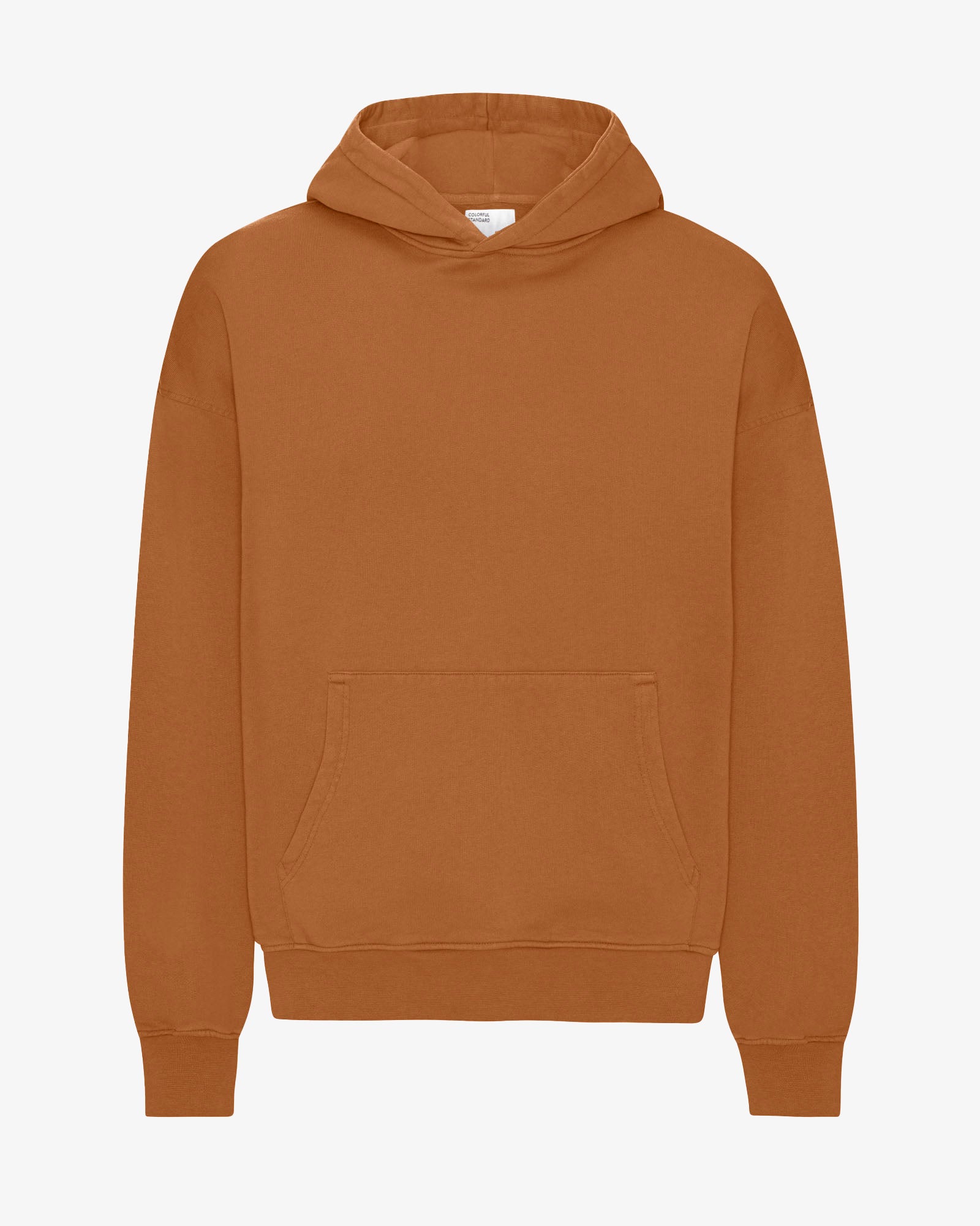 Organic Oversized Hood - Ginger Brown