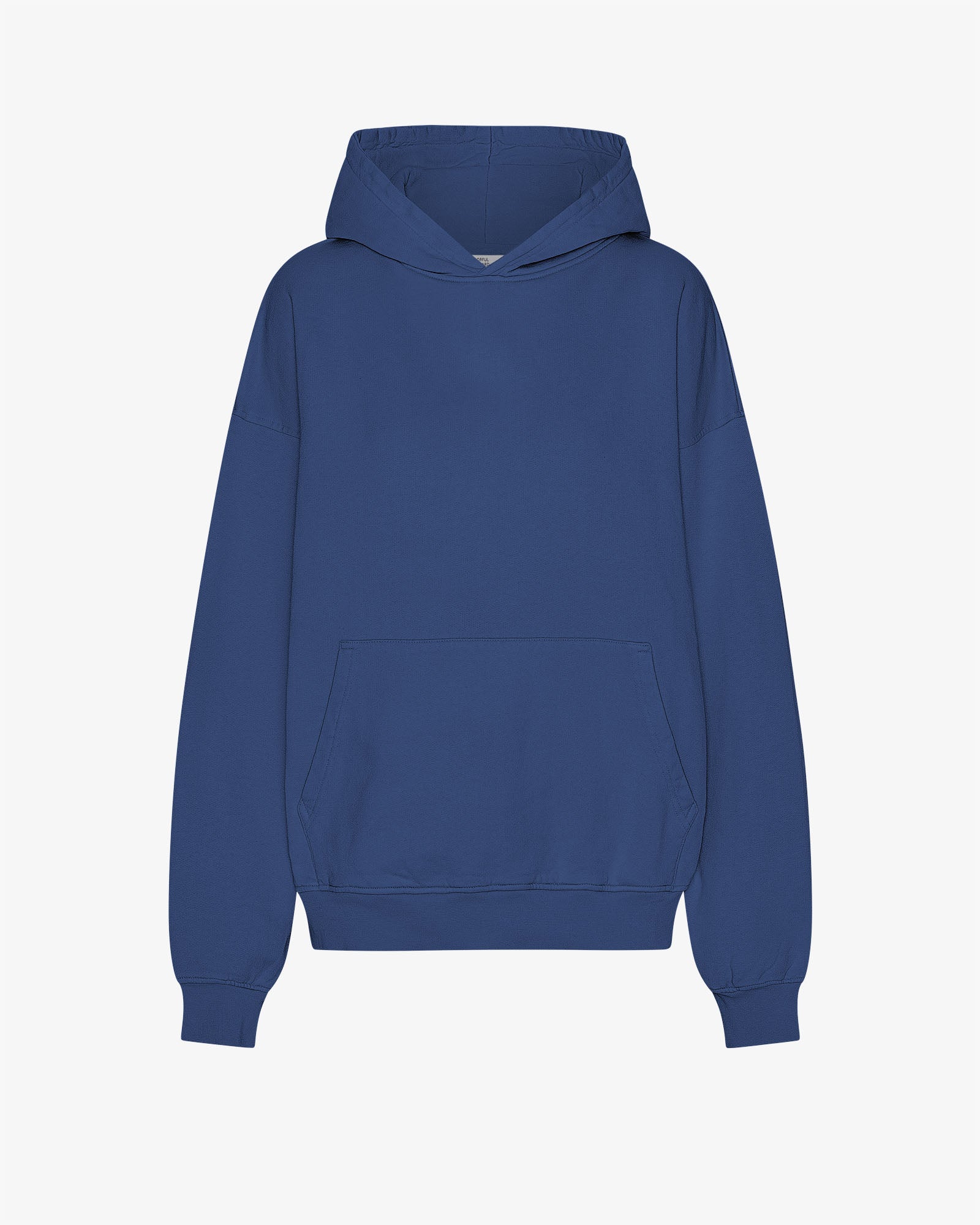 Organic Oversized Hood - Marine Blue