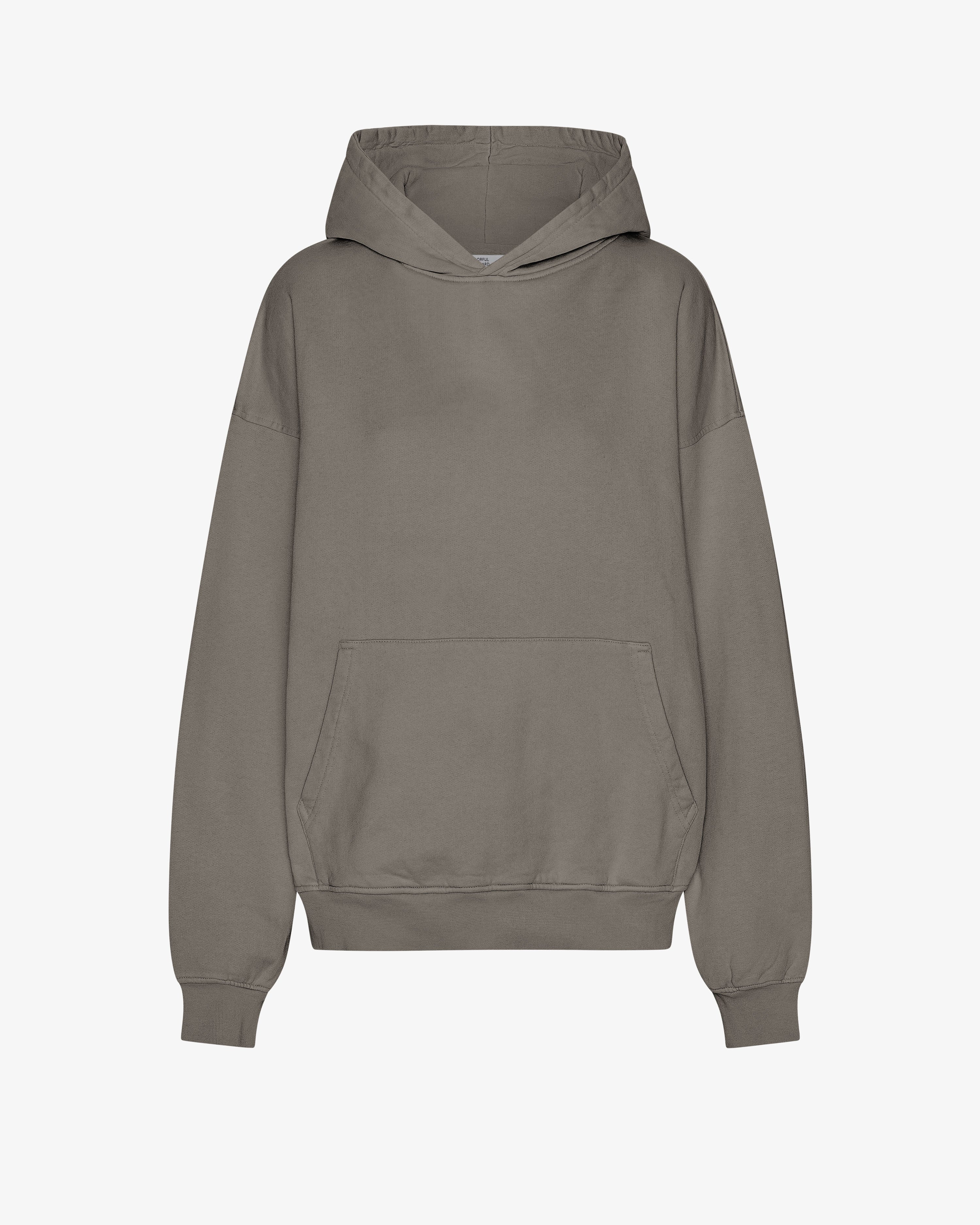 Organic Oversized Hood - Misty Brown