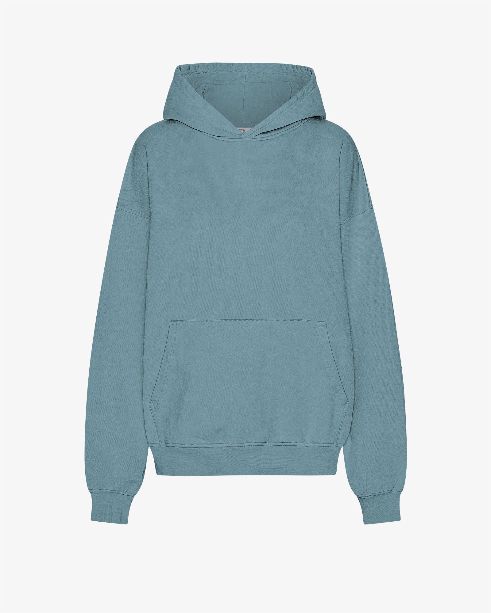 Organic Oversized Hood - Stone Blue