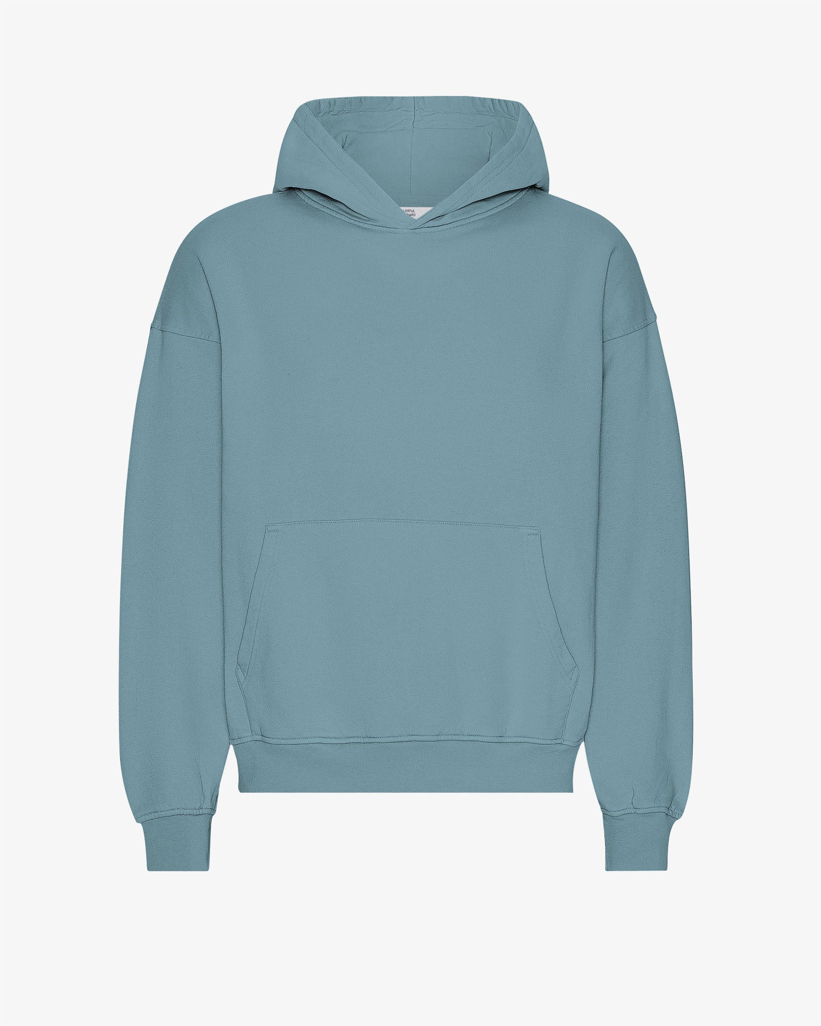 Organic Oversized Hood - Stone Blue