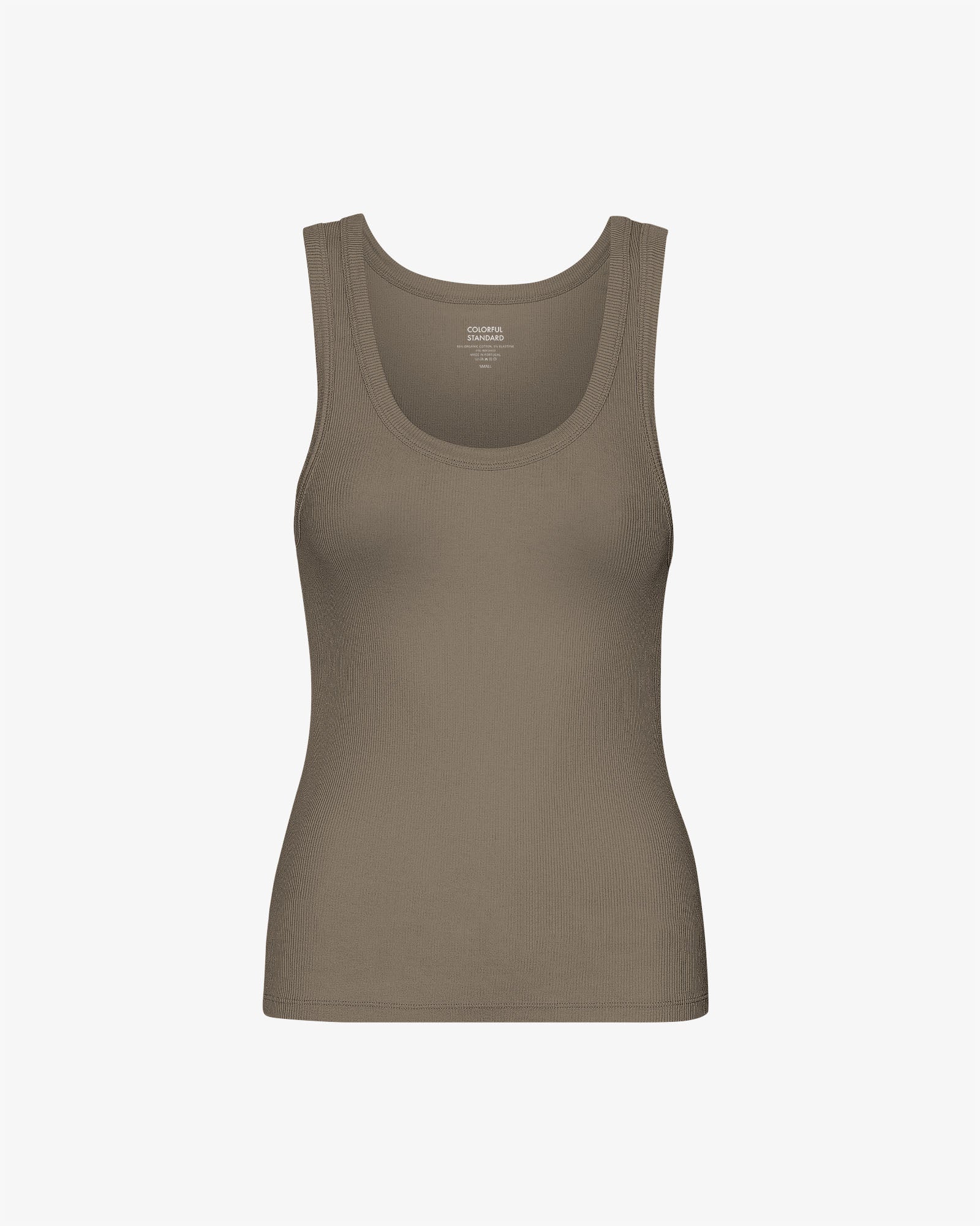 Colorful StandardWomen Organic Rib Tank Top Cedar Brown