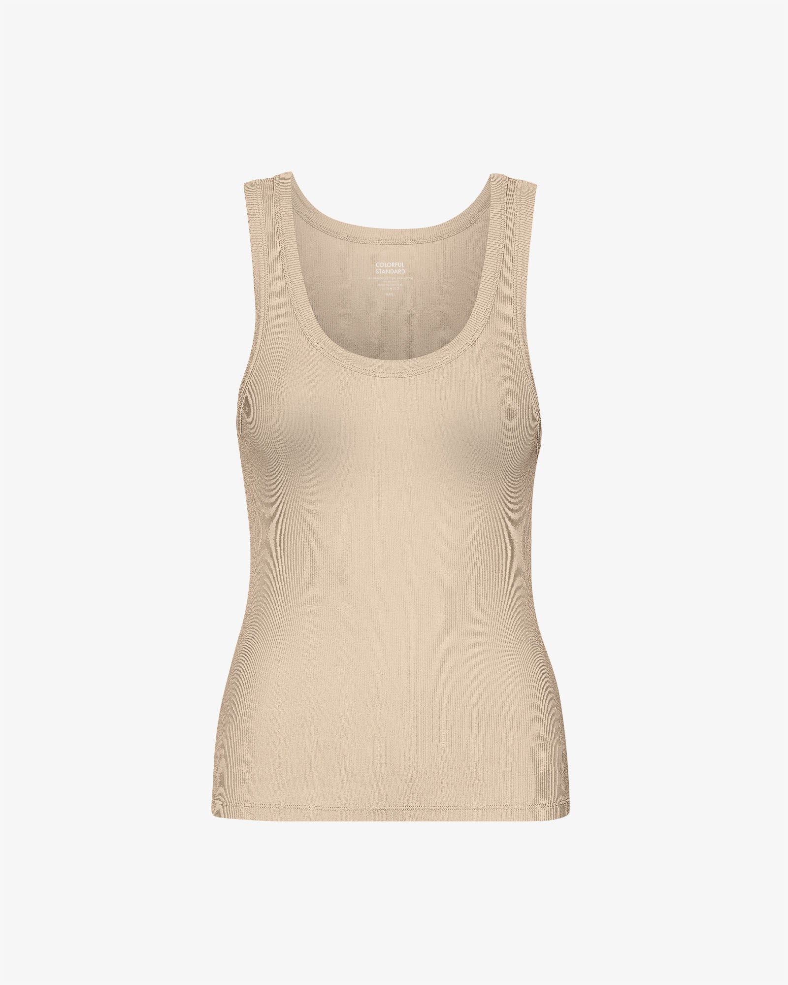 Colorful StandardWomen Organic Rib Tank Top Honey Beige