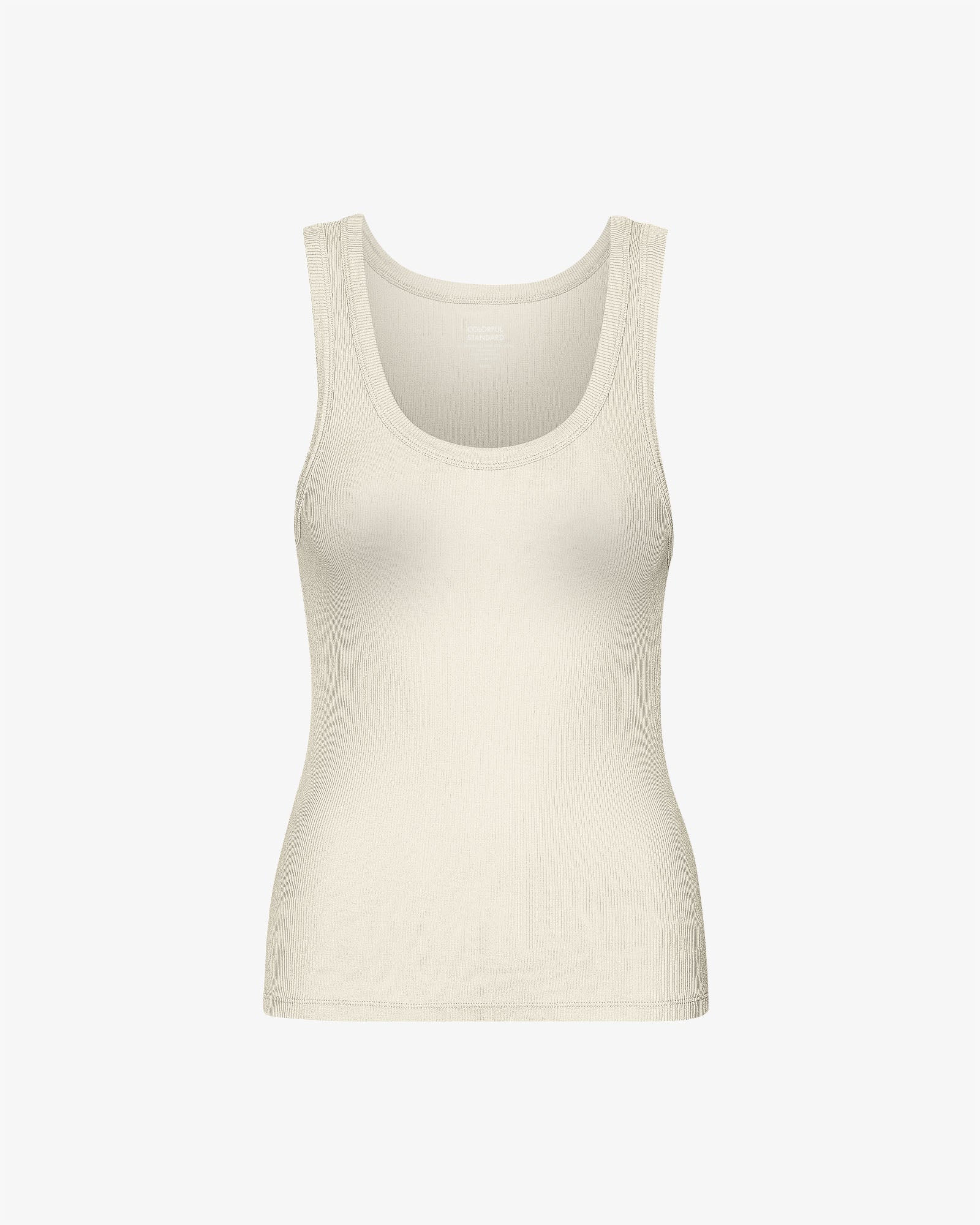 Colorful StandardWomen Organic Rib Tank Top Ivory White