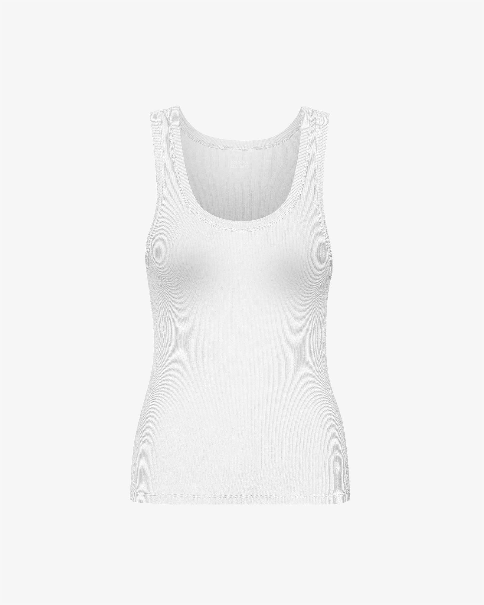 Colorful StandardWomen Organic Rib Tank Top Optical White