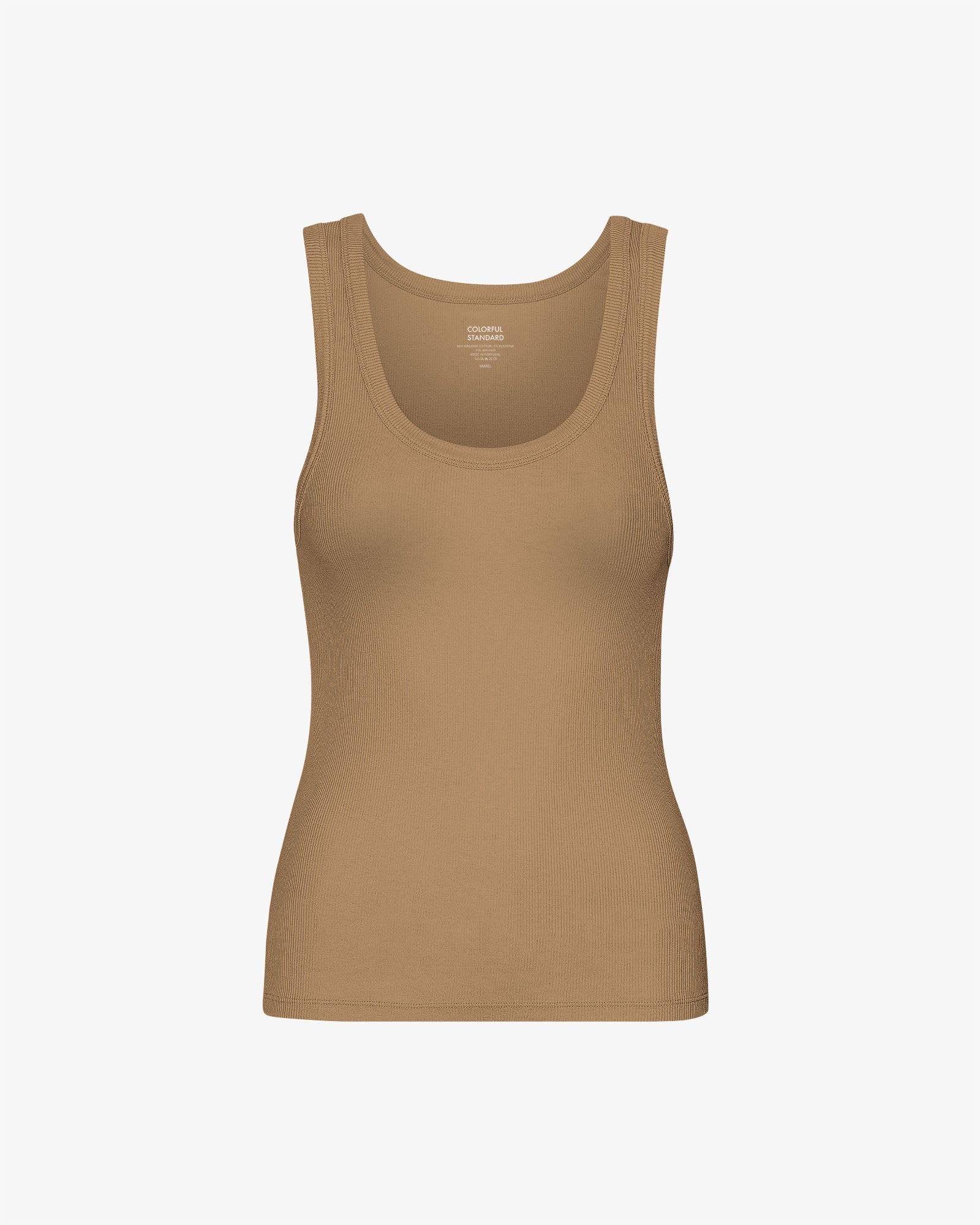 Colorful StandardWomen Organic Rib Tank Top Sahara Camel