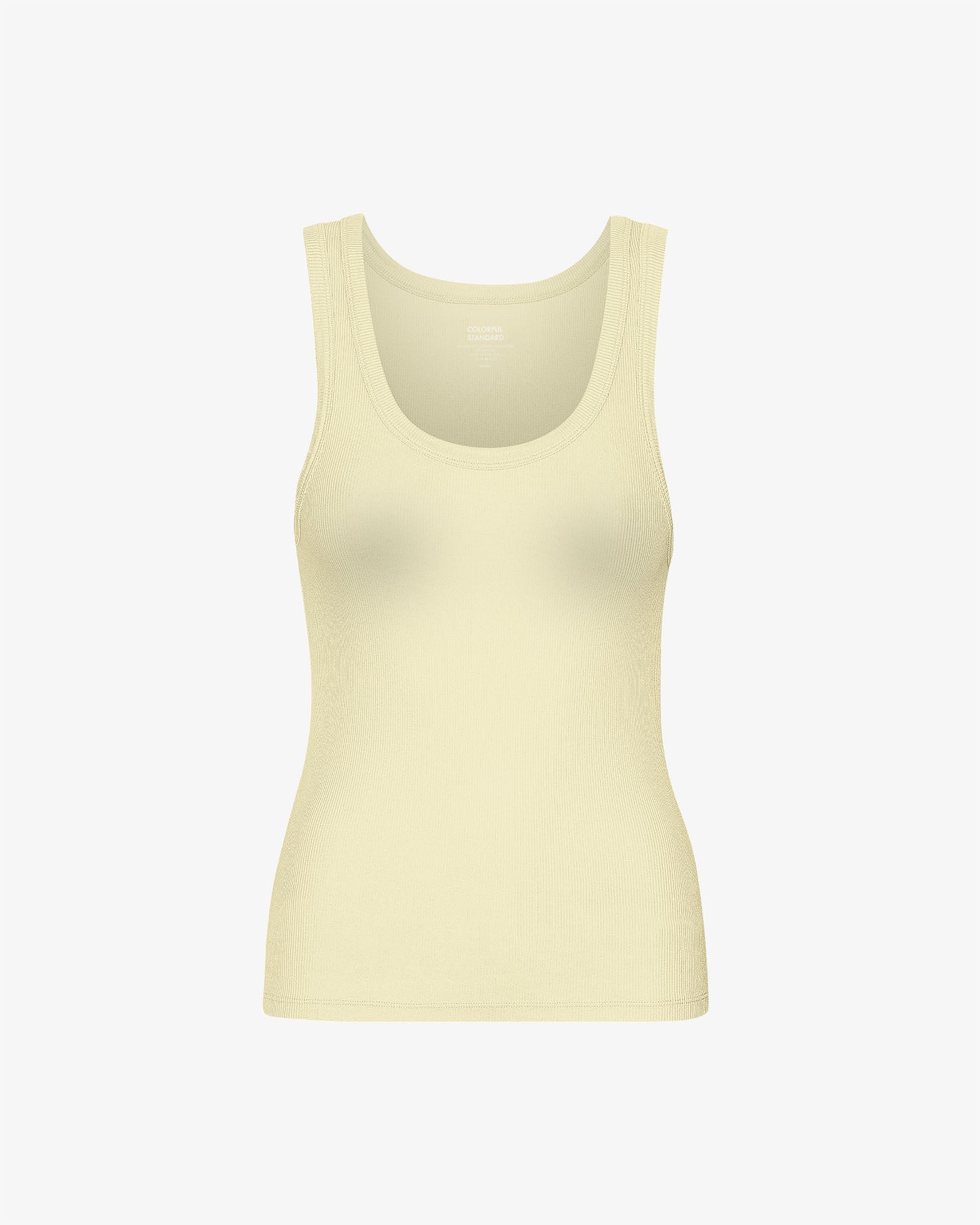 Colorful StandardWomen Organic Rib Tank Top Soft Yellow