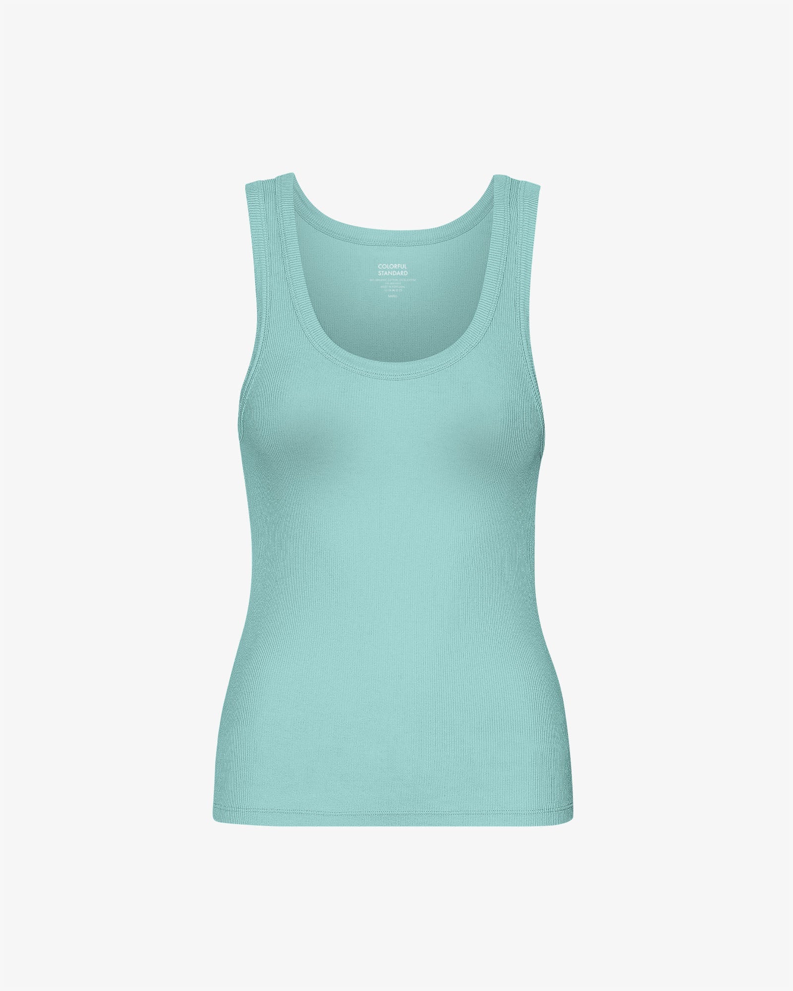 Colorful StandardWomen Organic Rib Tank Top Teal Blue