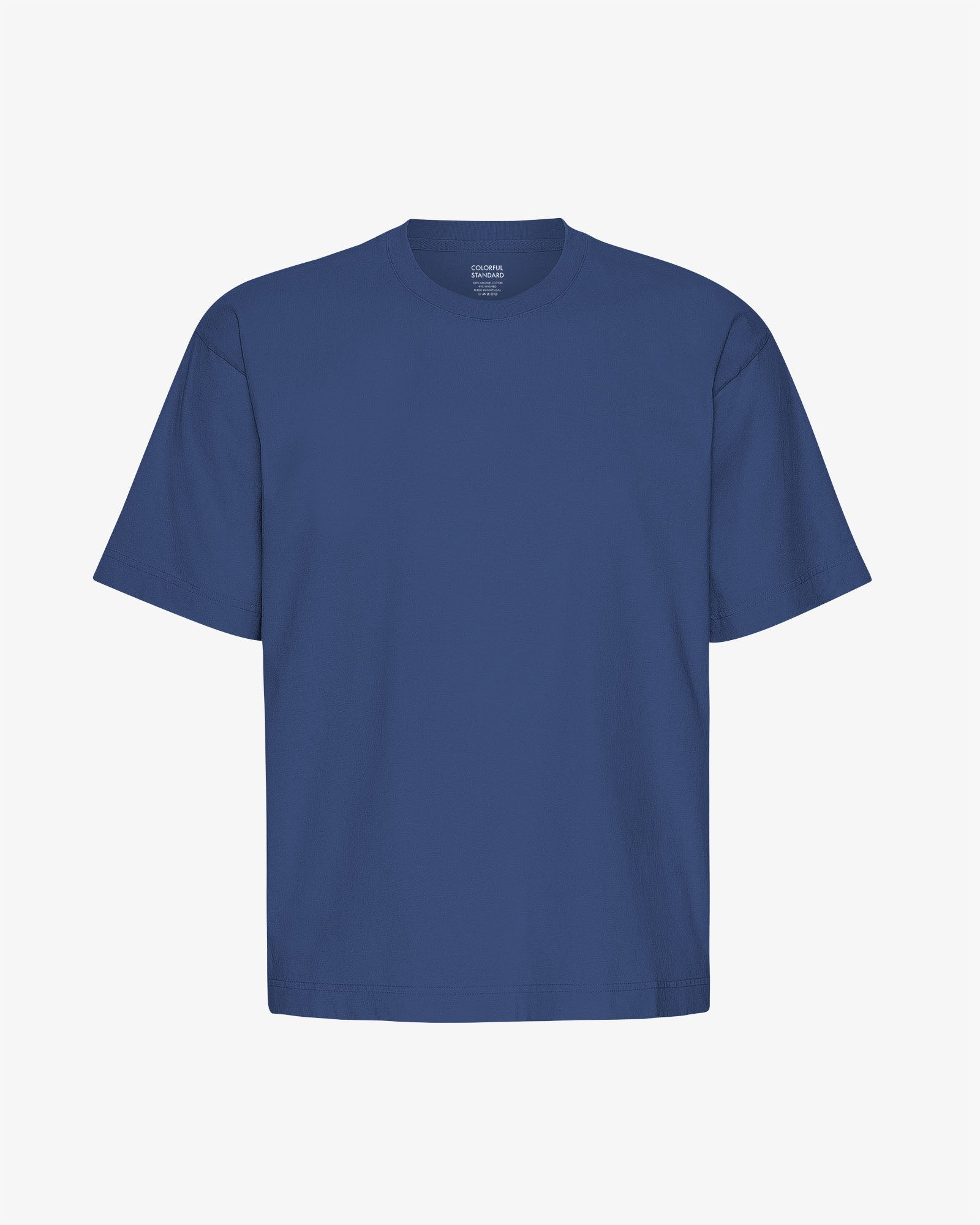 Oversized Organic T-Shirt - Marine Blue