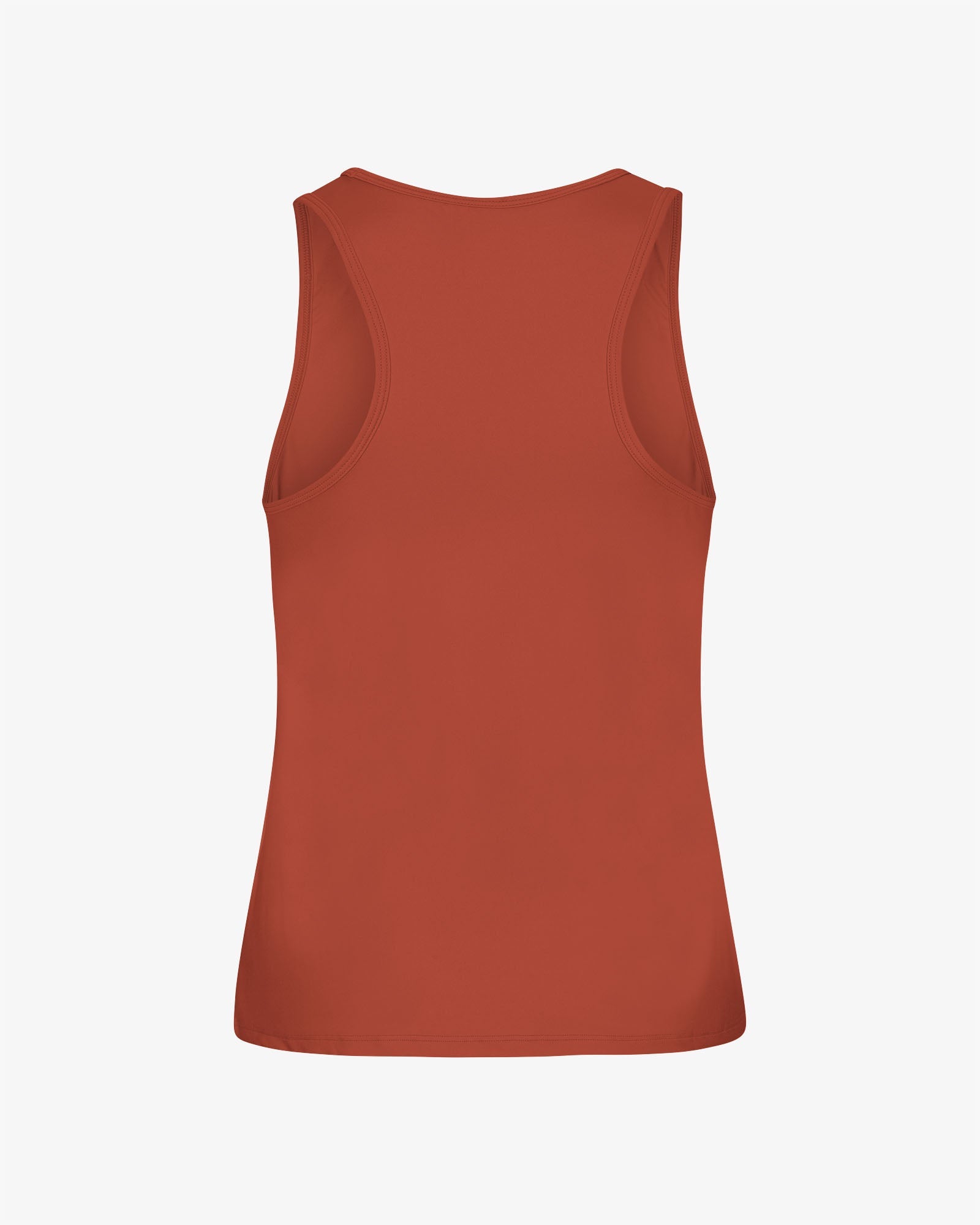 Colorful Standard Active Tank Top Dark Amber Back