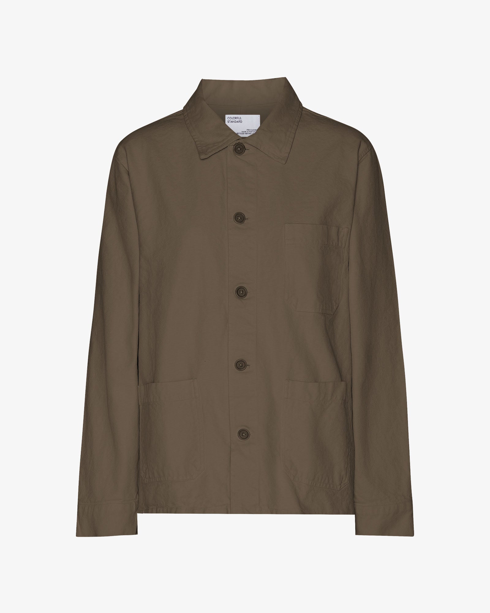 Organic Workwear Jacket - Cedar Brown