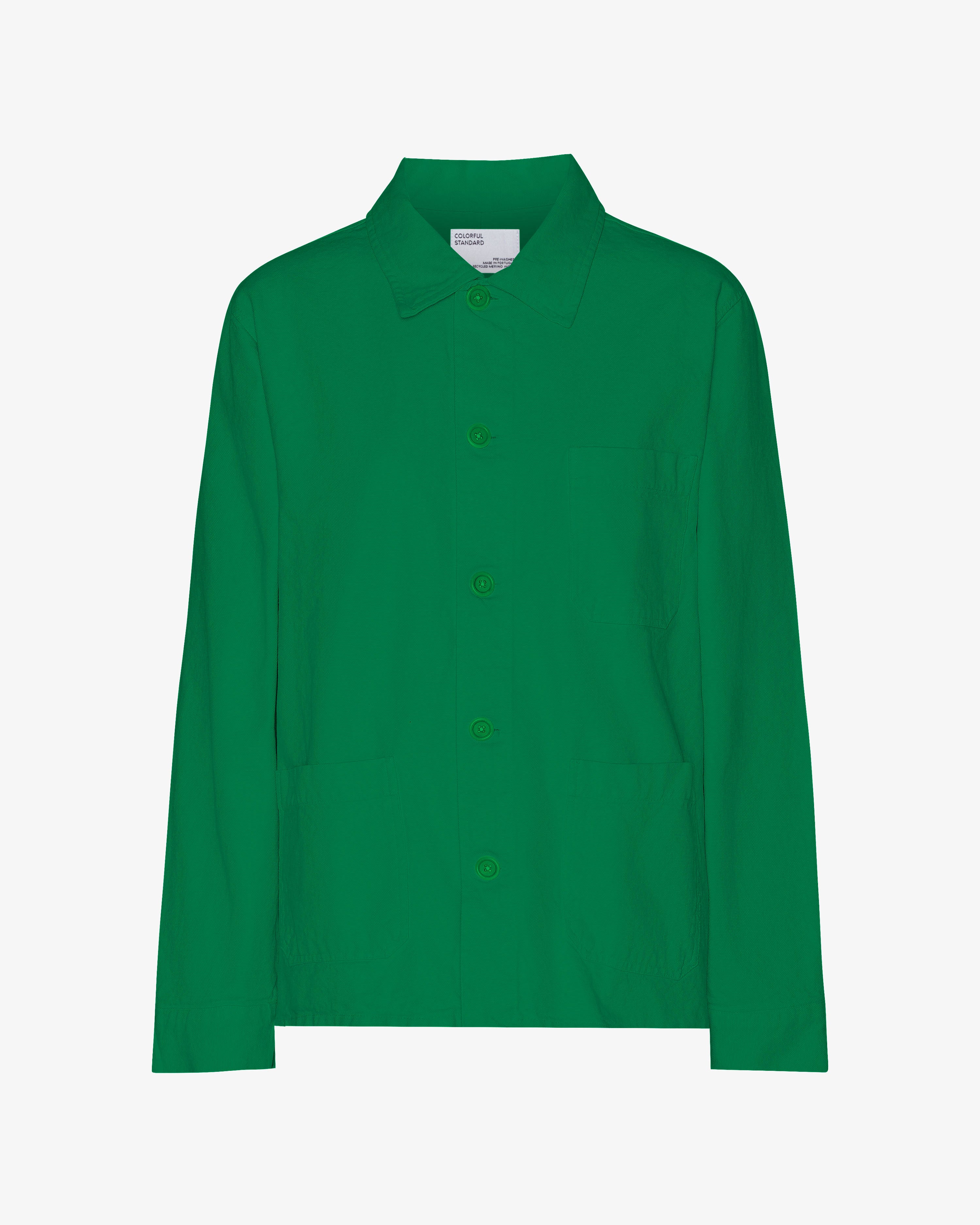 Organic Workwear Jacket - Kelly Green