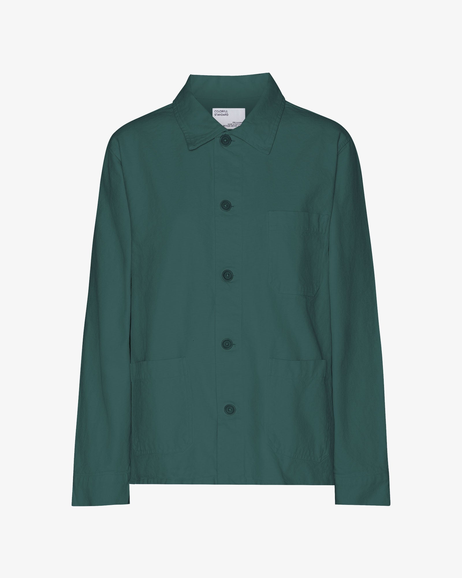 Organic Workwear Jacket - Ocean Green