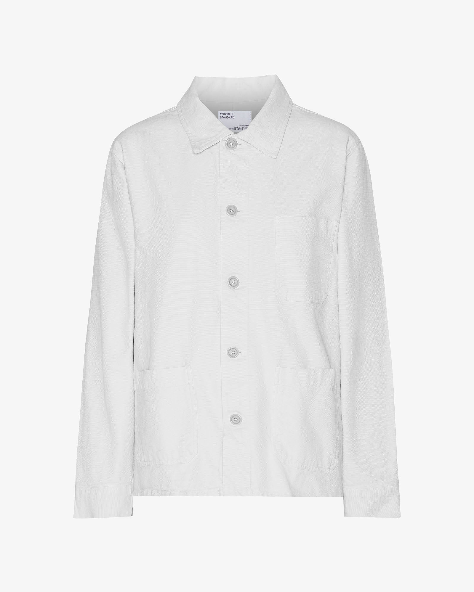 Organic Workwear Jacket - Optical White