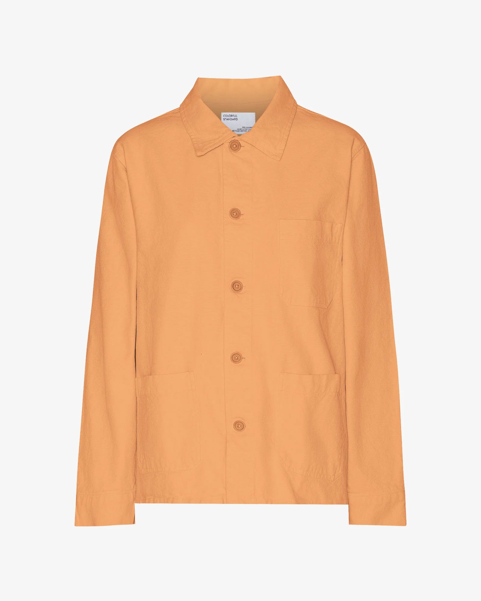 Organic Workwear Jacket - Sandstone Orange