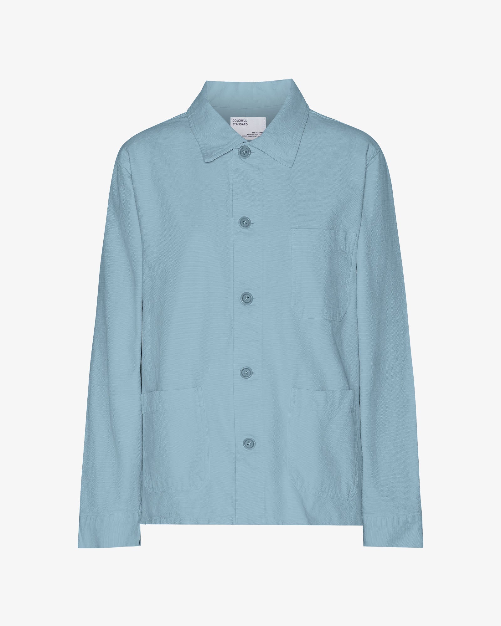 Organic Workwear Jacket - Seaside Blue