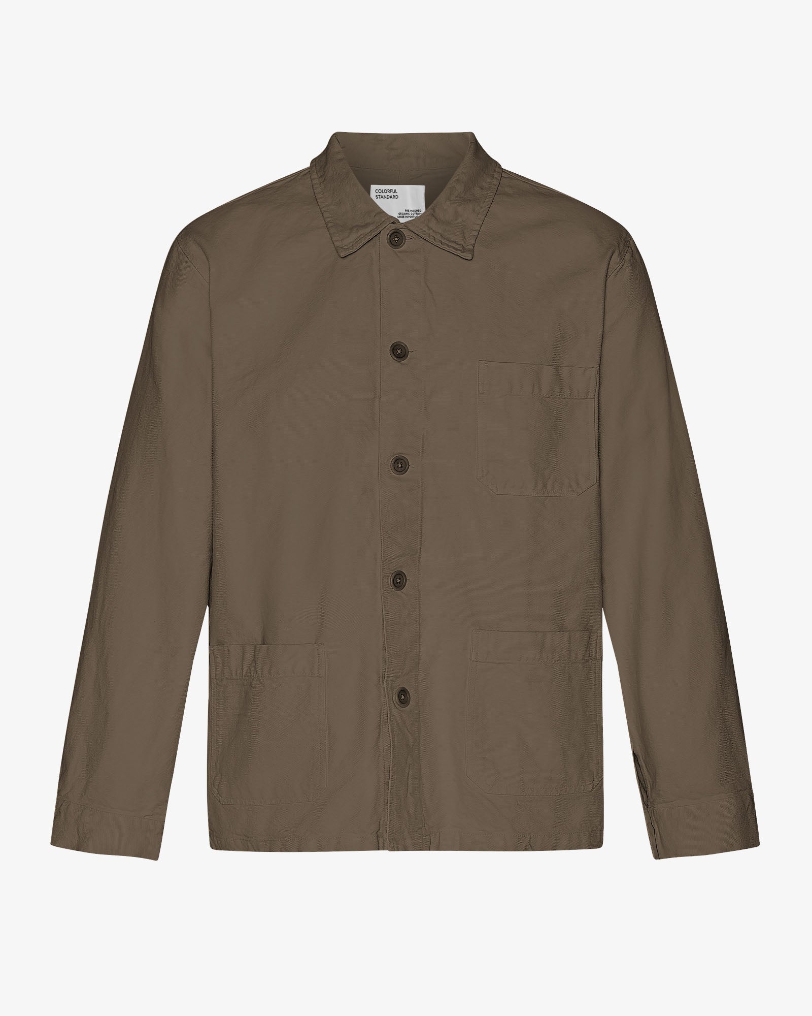 Organic Workwear Jacket - Cedar Brown