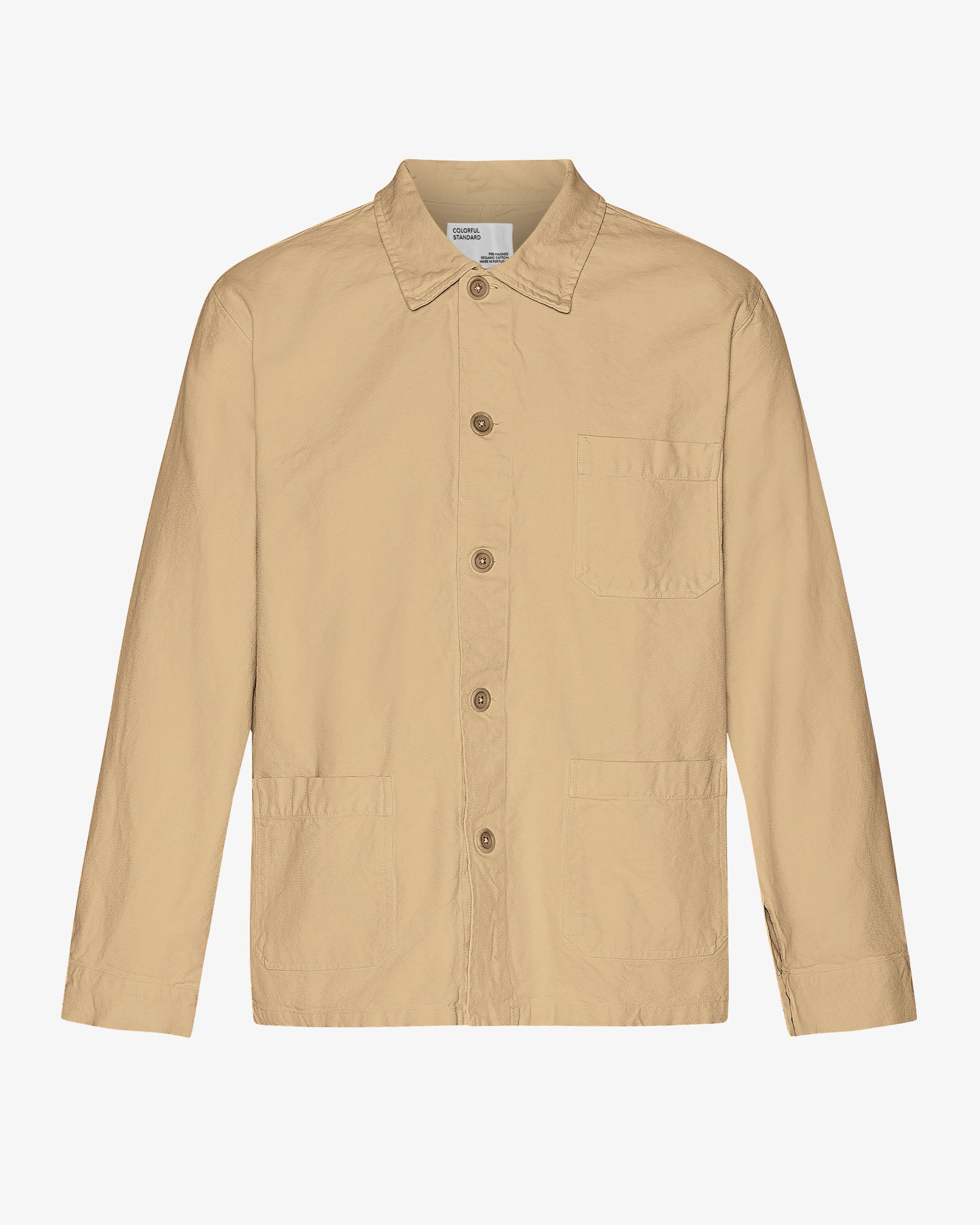 Organic Workwear Jacket - Desert Khaki