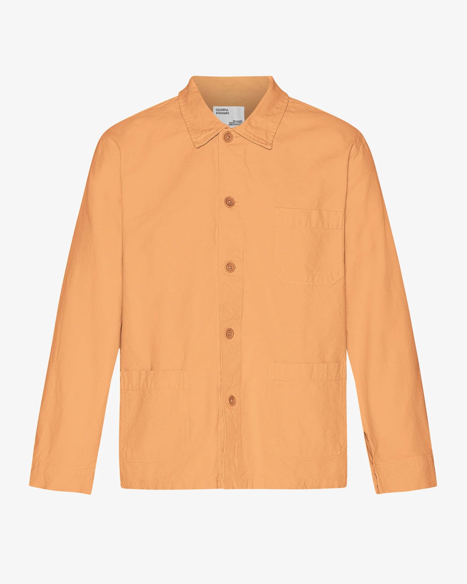 Organic Workwear Jacket - Sandstone Orange