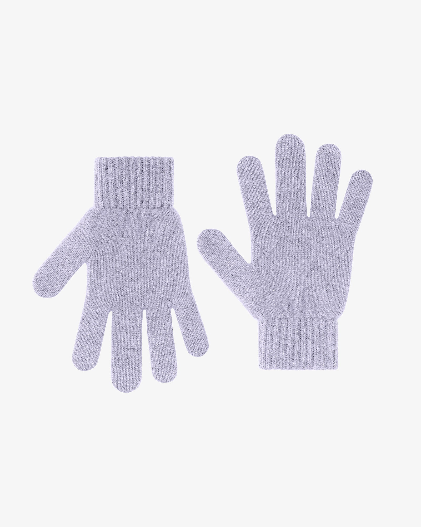 Merino Wool Gloves - Soft Lavender