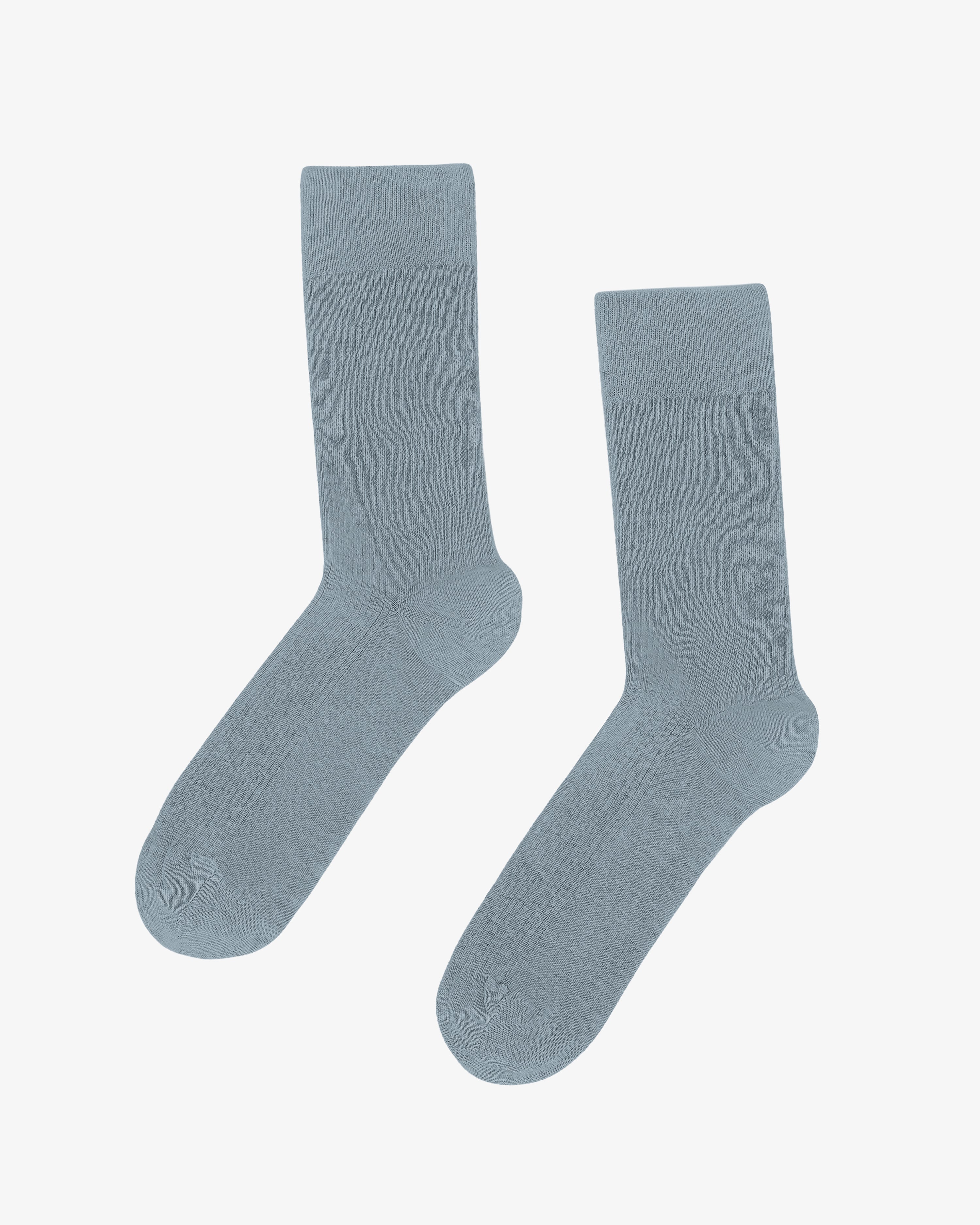 Women Classic Organic Sock - Steel Blue