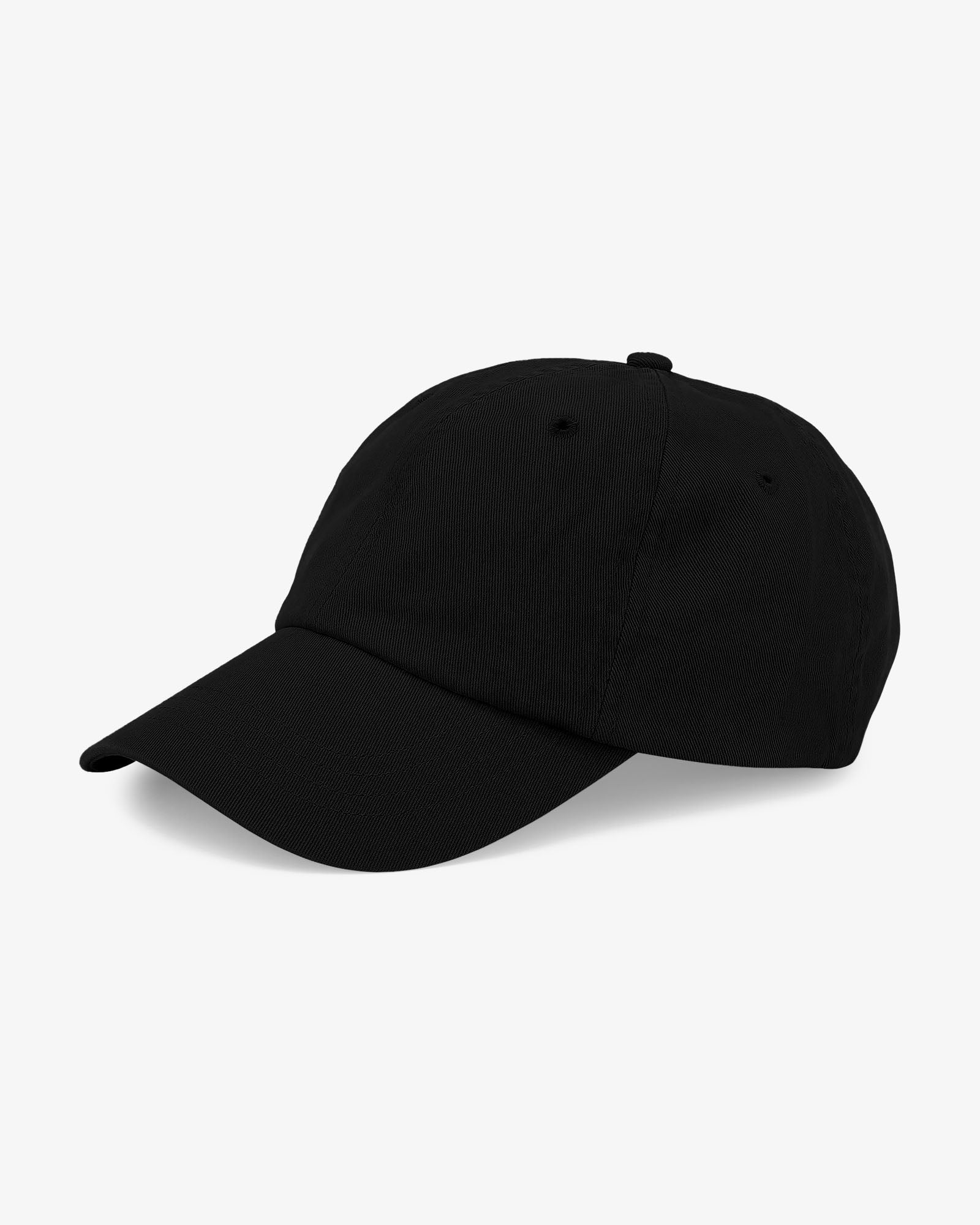 Organic Cotton Cap - Deep Black