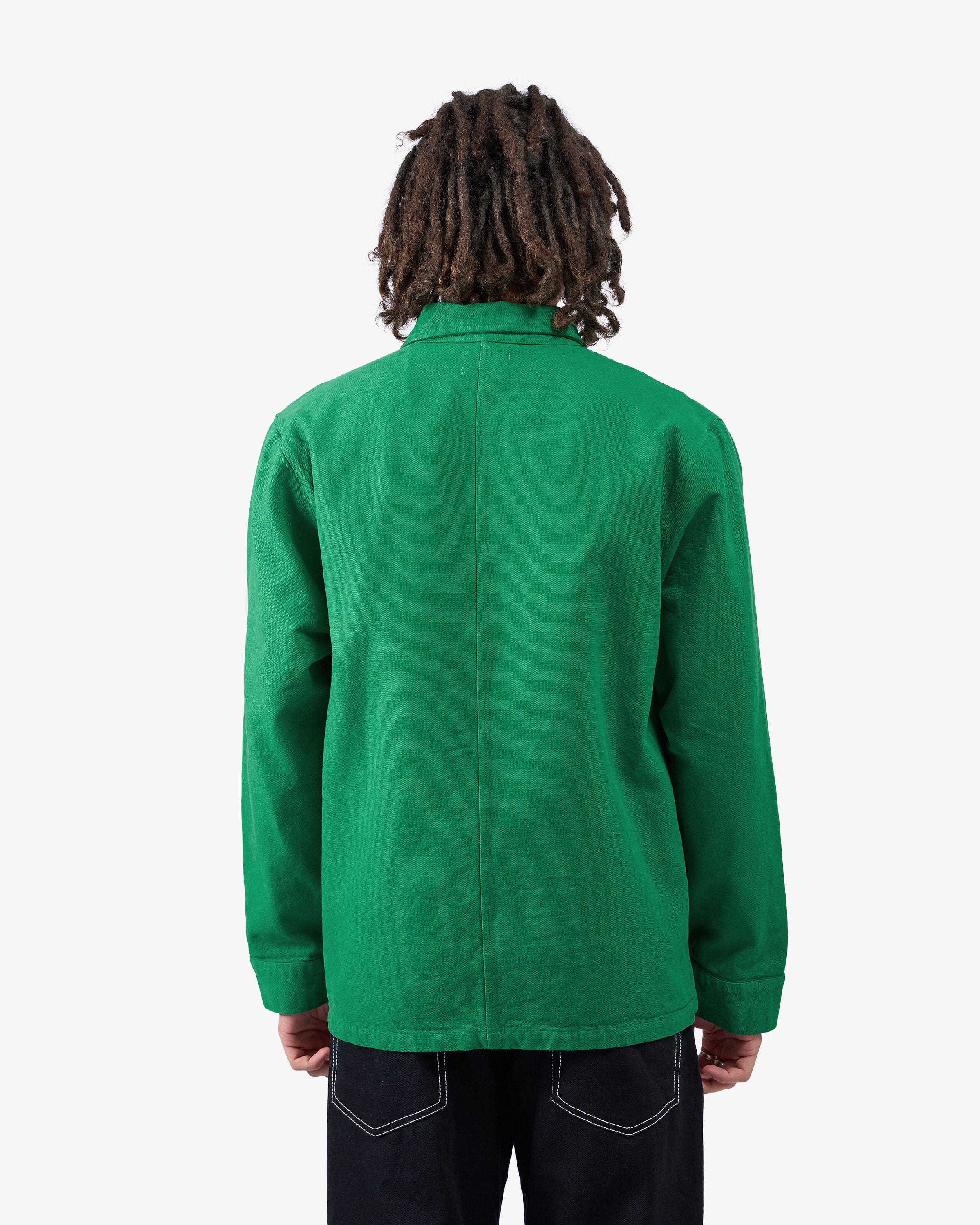 Organic Workwear Jacket - Kelly Green