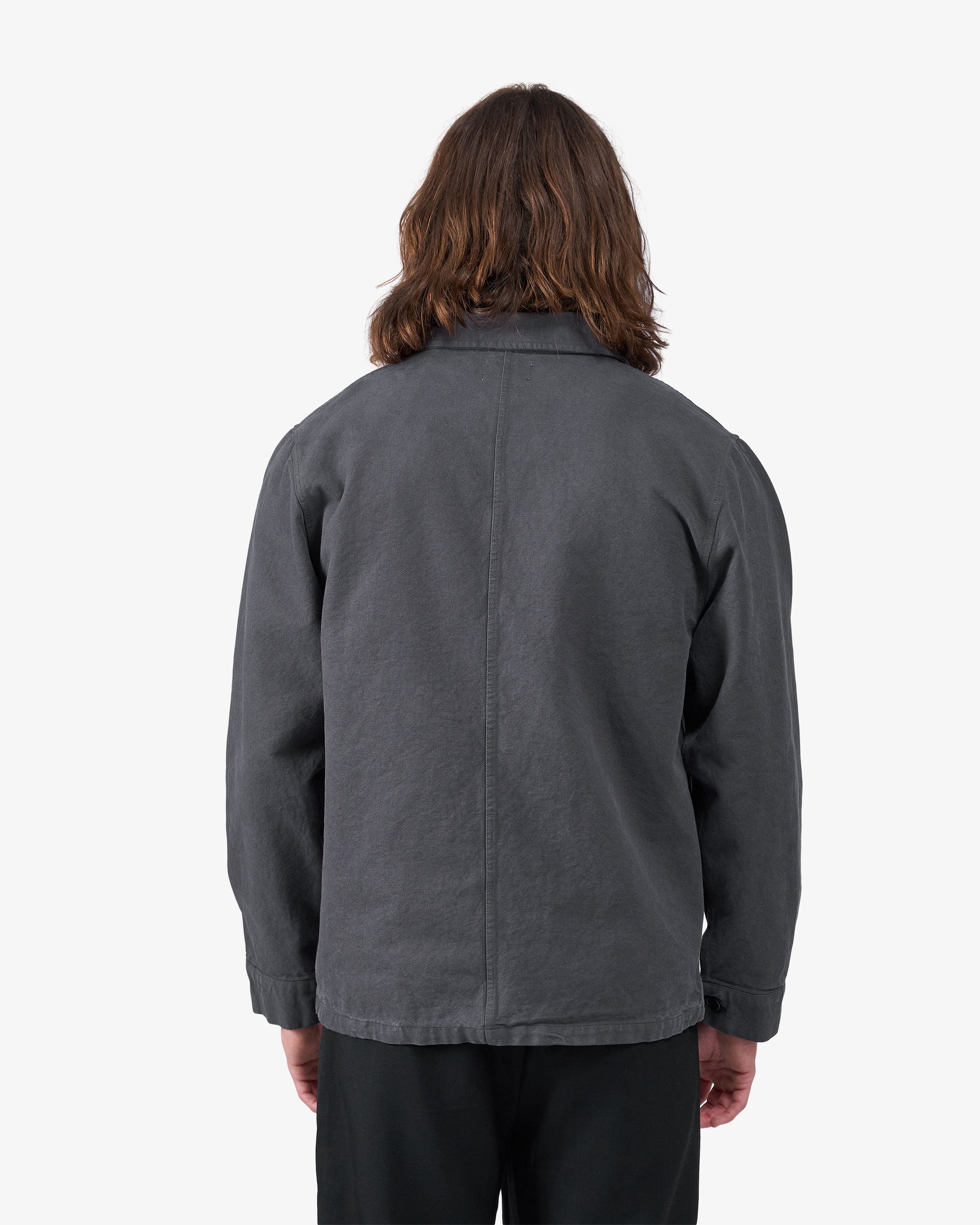 Organic Workwear Jacket - Dusty Olive