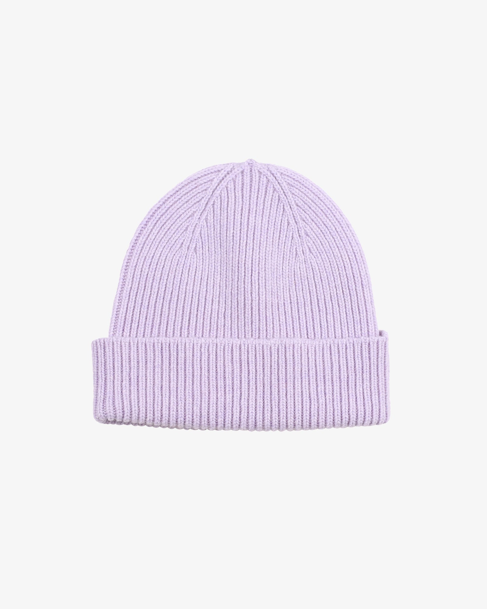 Merino Wool Beanie - Soft Lavender