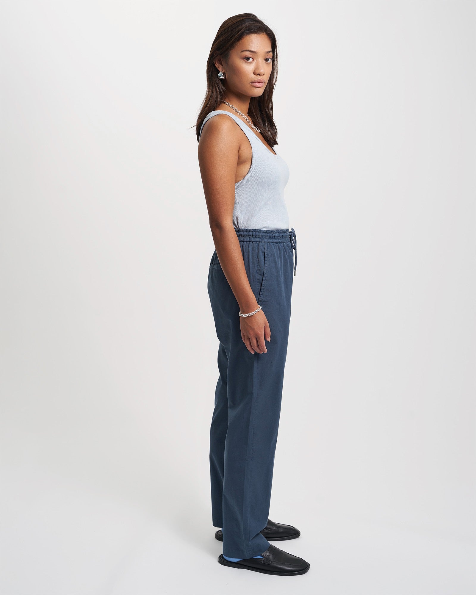 Organic Twill Pants - Optical White