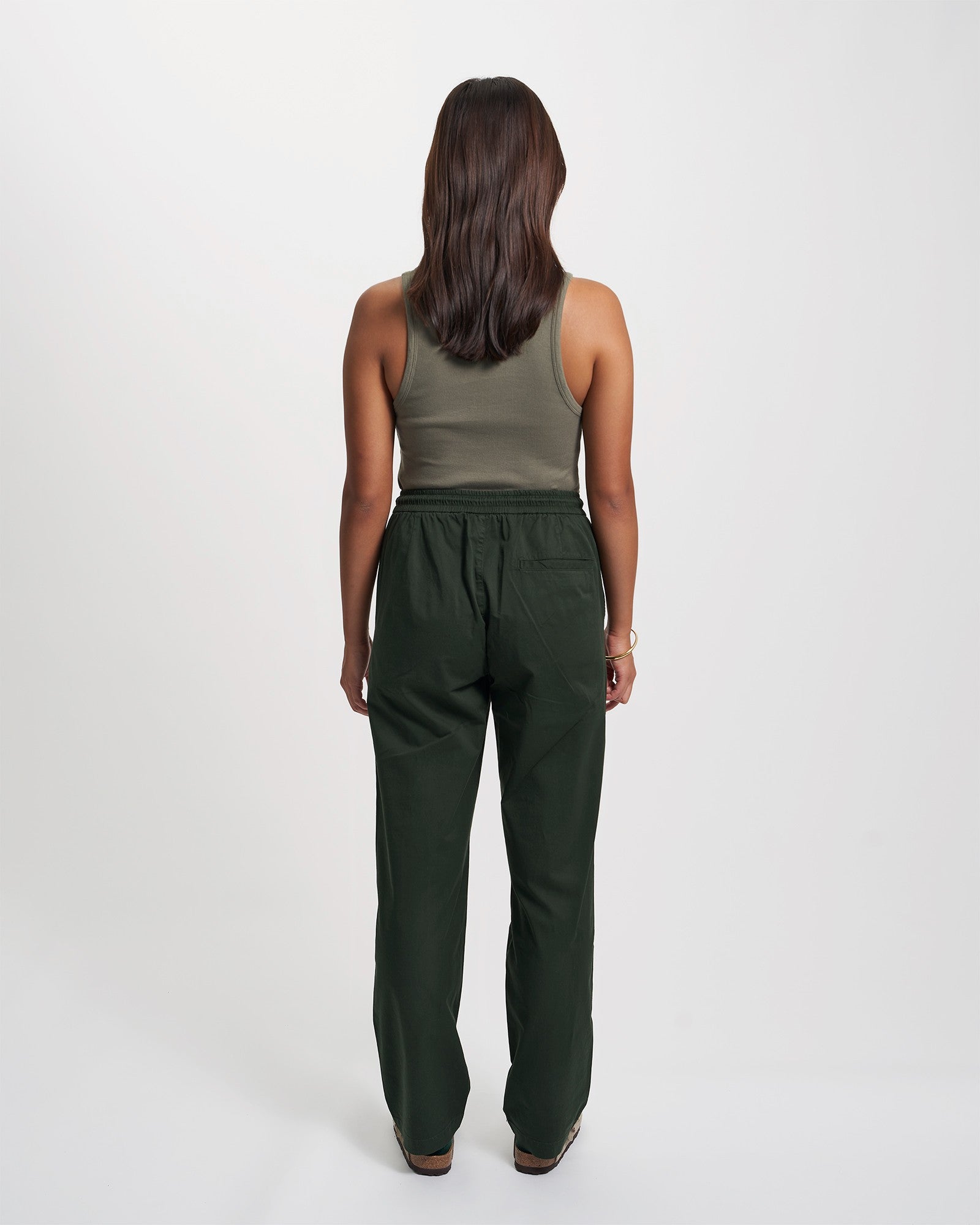 Organic Twill Pants - Hunter Green