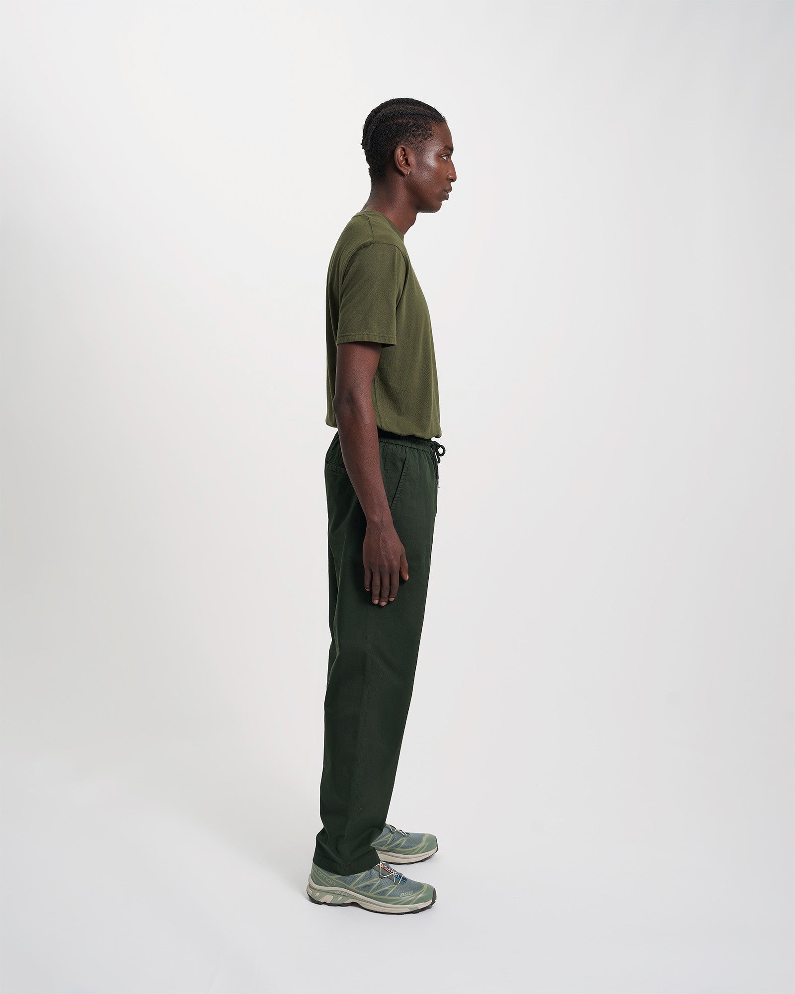 Organic Twill Pants - Hunter Green