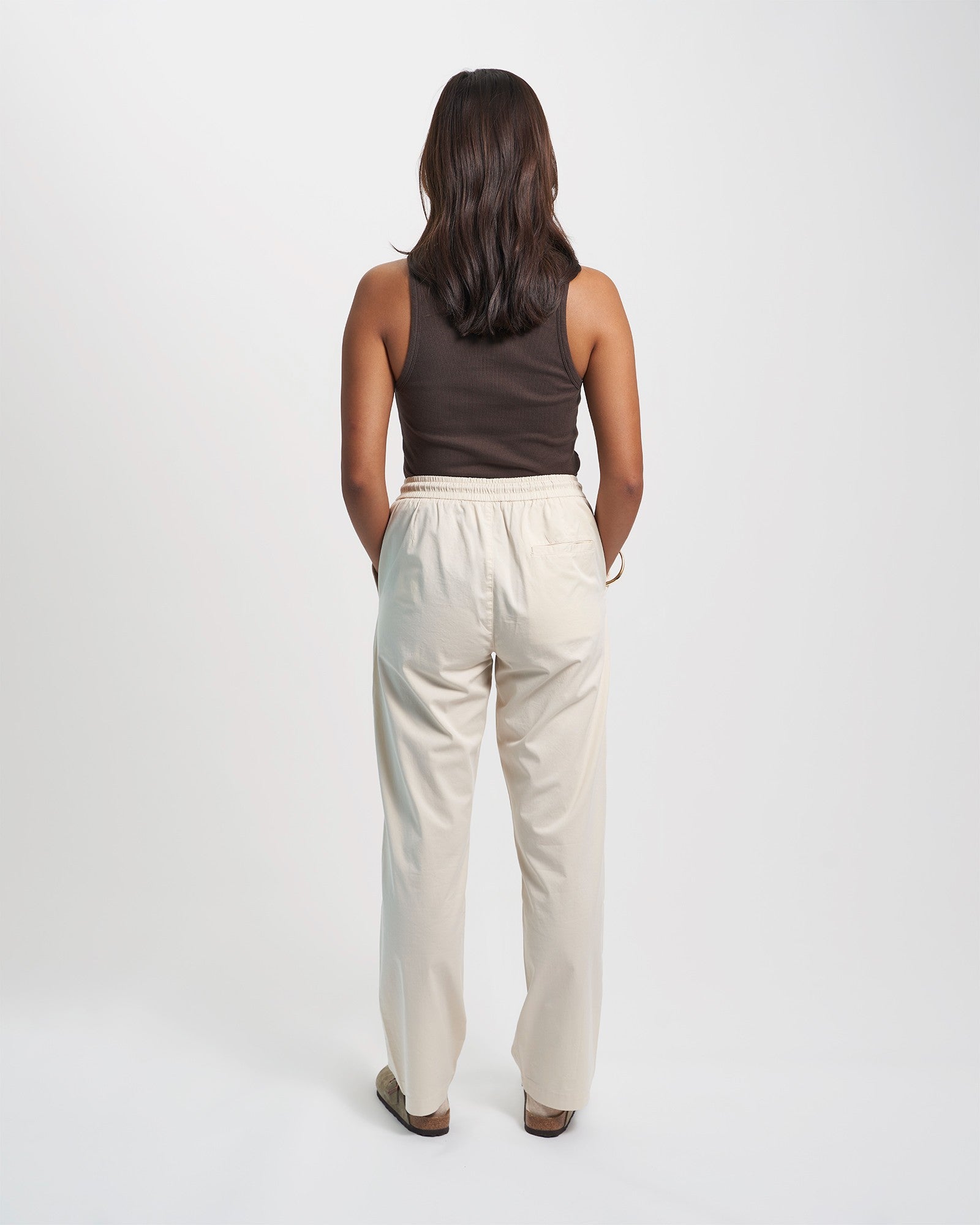 Organic Twill Pants - Dusty Olive