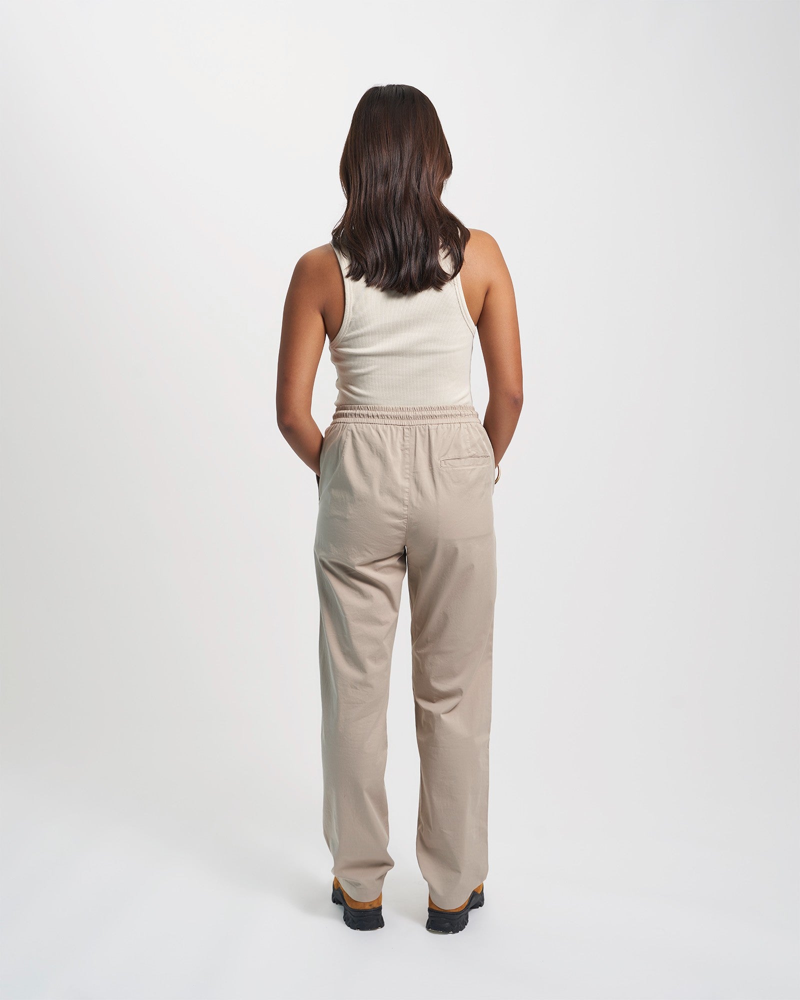 Organic Twill Pants - Faded Pink