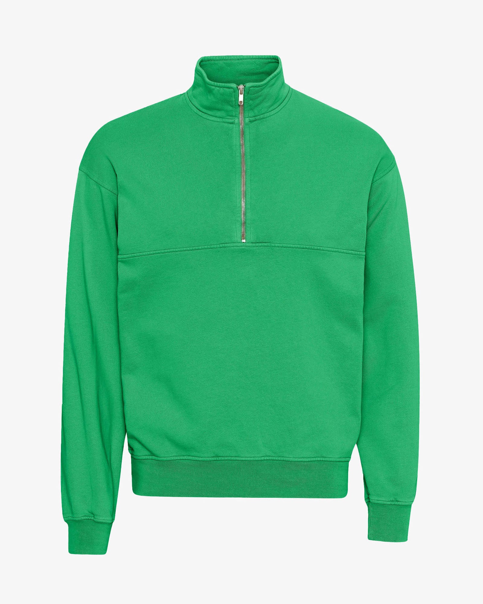 Organic Quarter Zip - Kelly Green