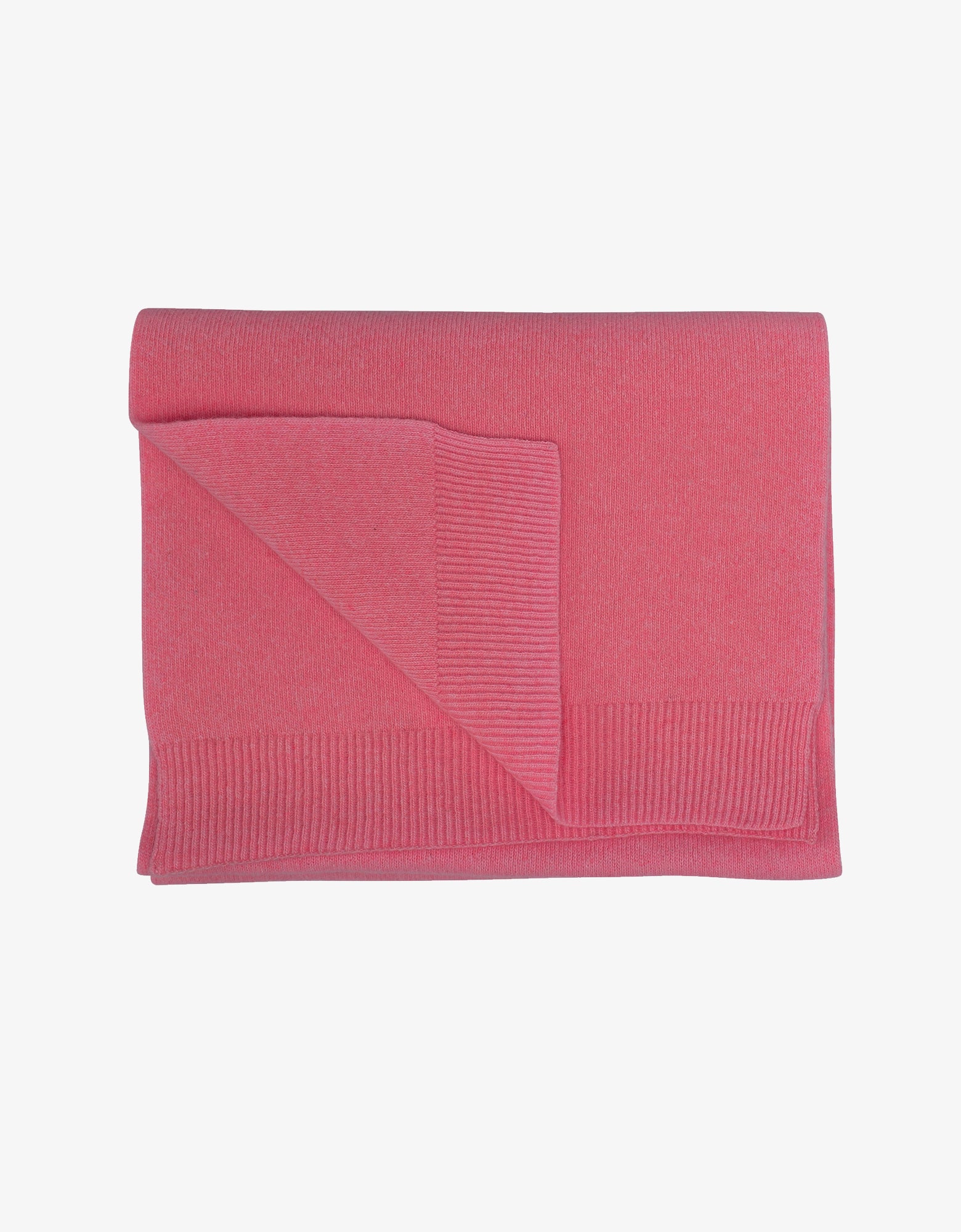 Merino Wool Scarf - Raspberry Pink